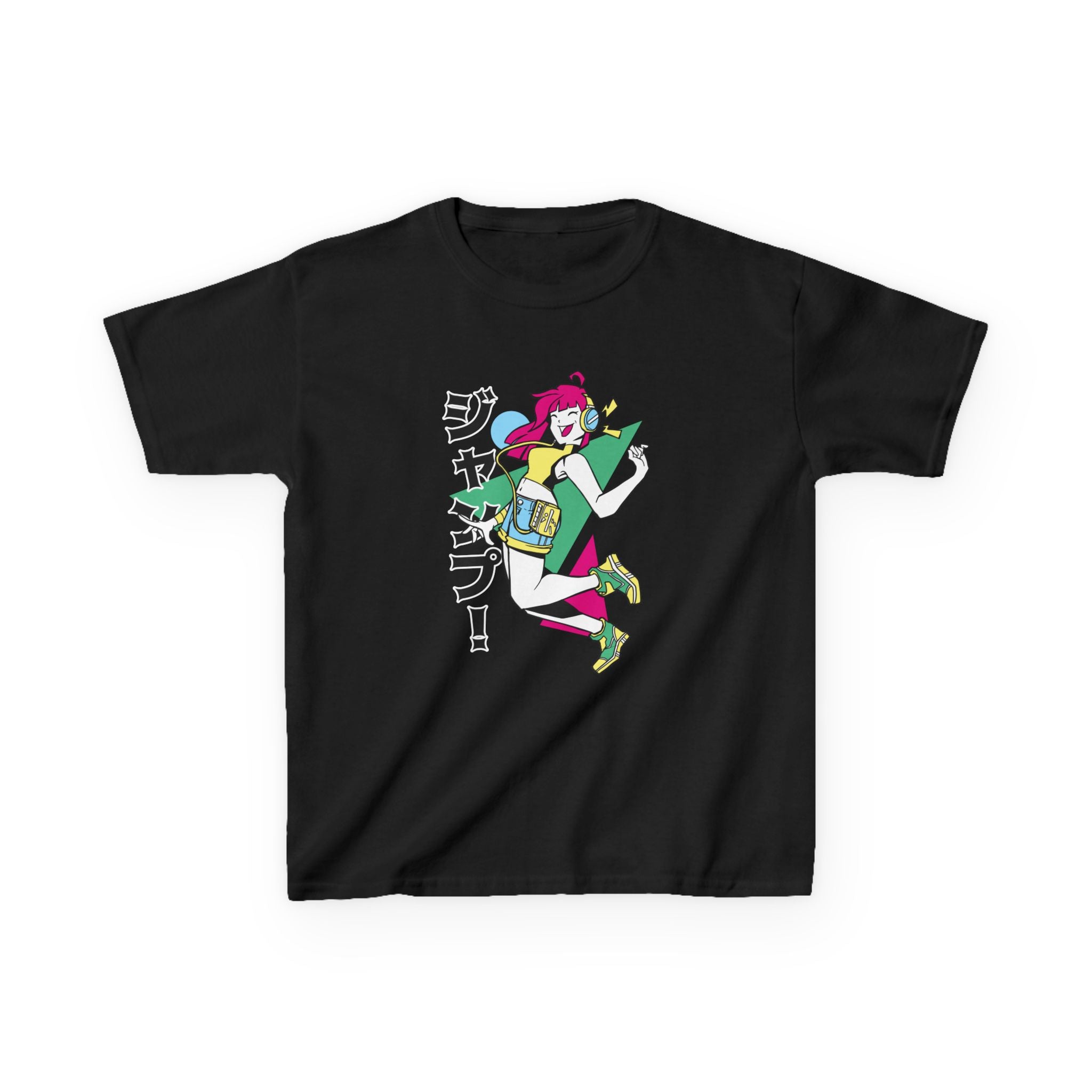 Retro Pop Kids Tee - Anime Girl Shirt