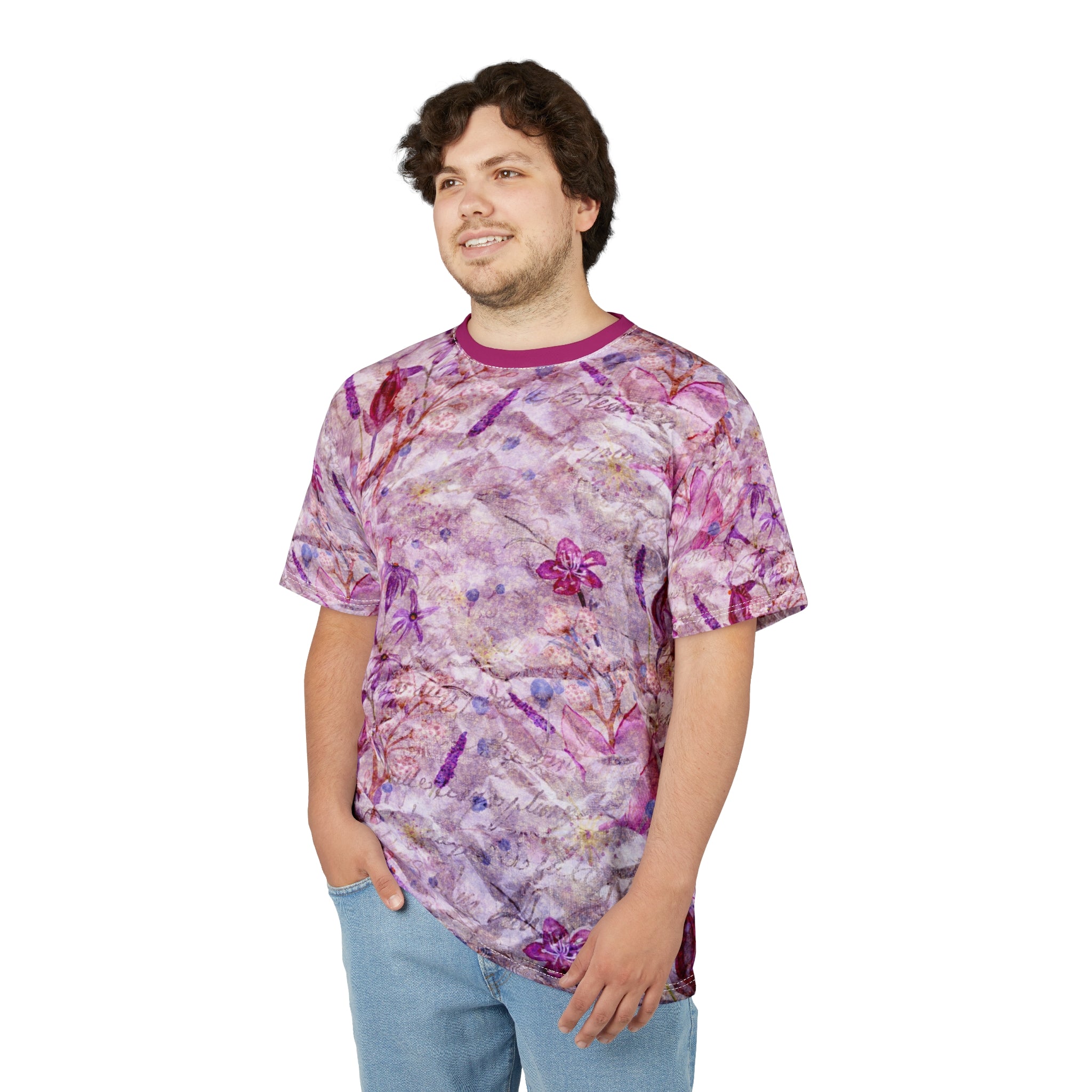 Spring Flowers Tee - Unisex Cut & Sew T-Shirt