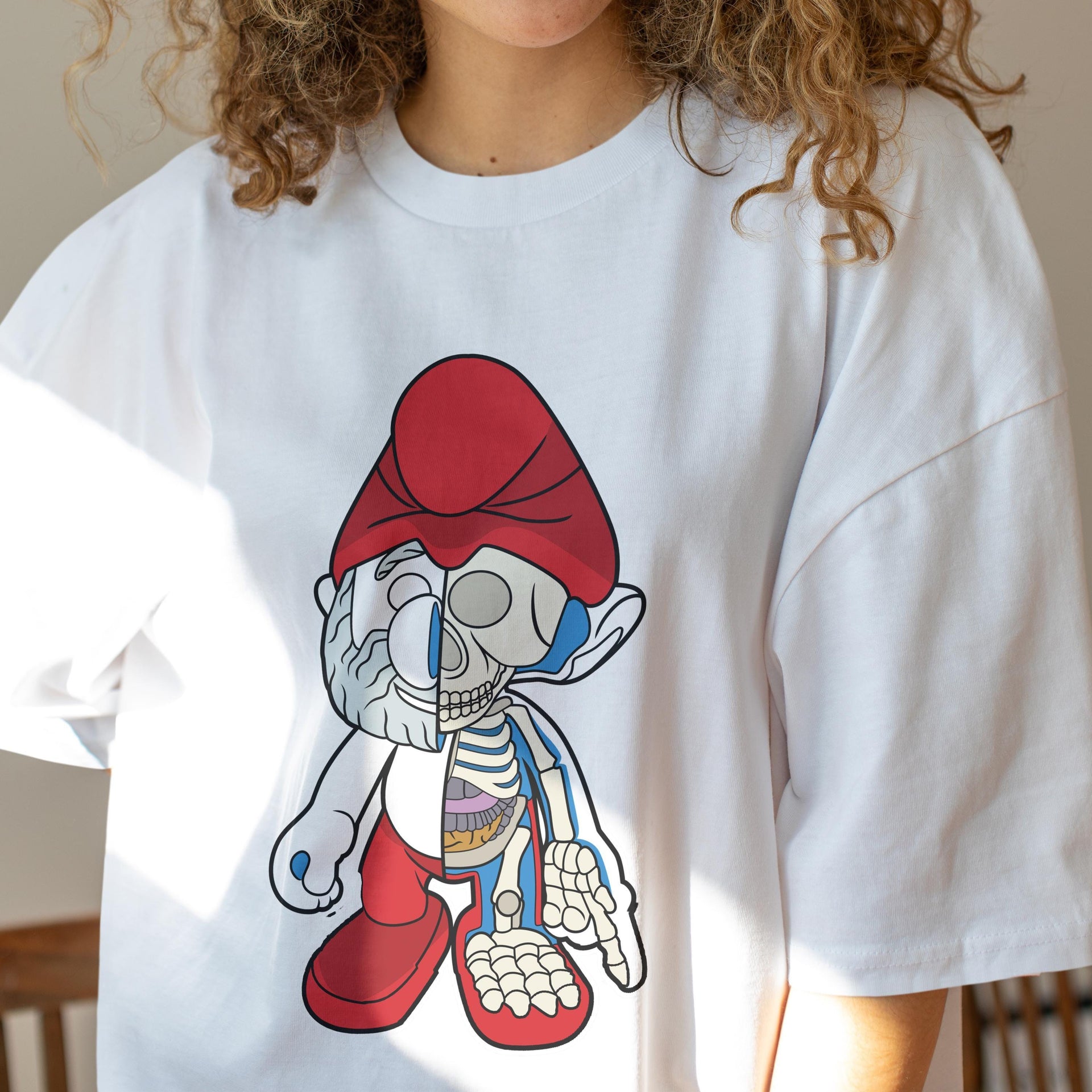 Smurfs Anatomy Cartoon – Kids & Toddlers T-Shirt
