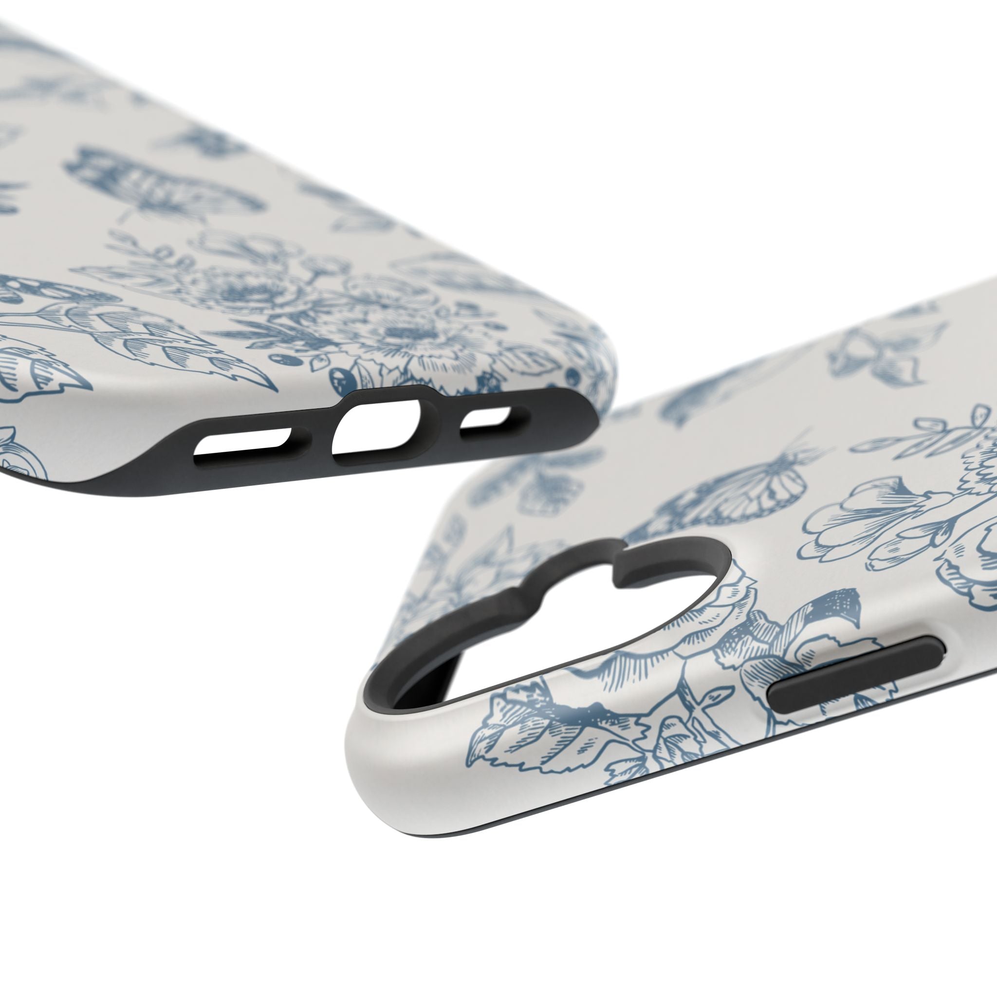 Nature iPhone Case - Floral Butterfly Cover