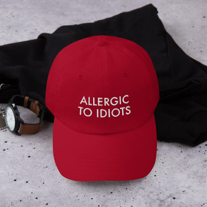 Embroidered Dad Hat - Funny Adjustable Baseball Cap for Men