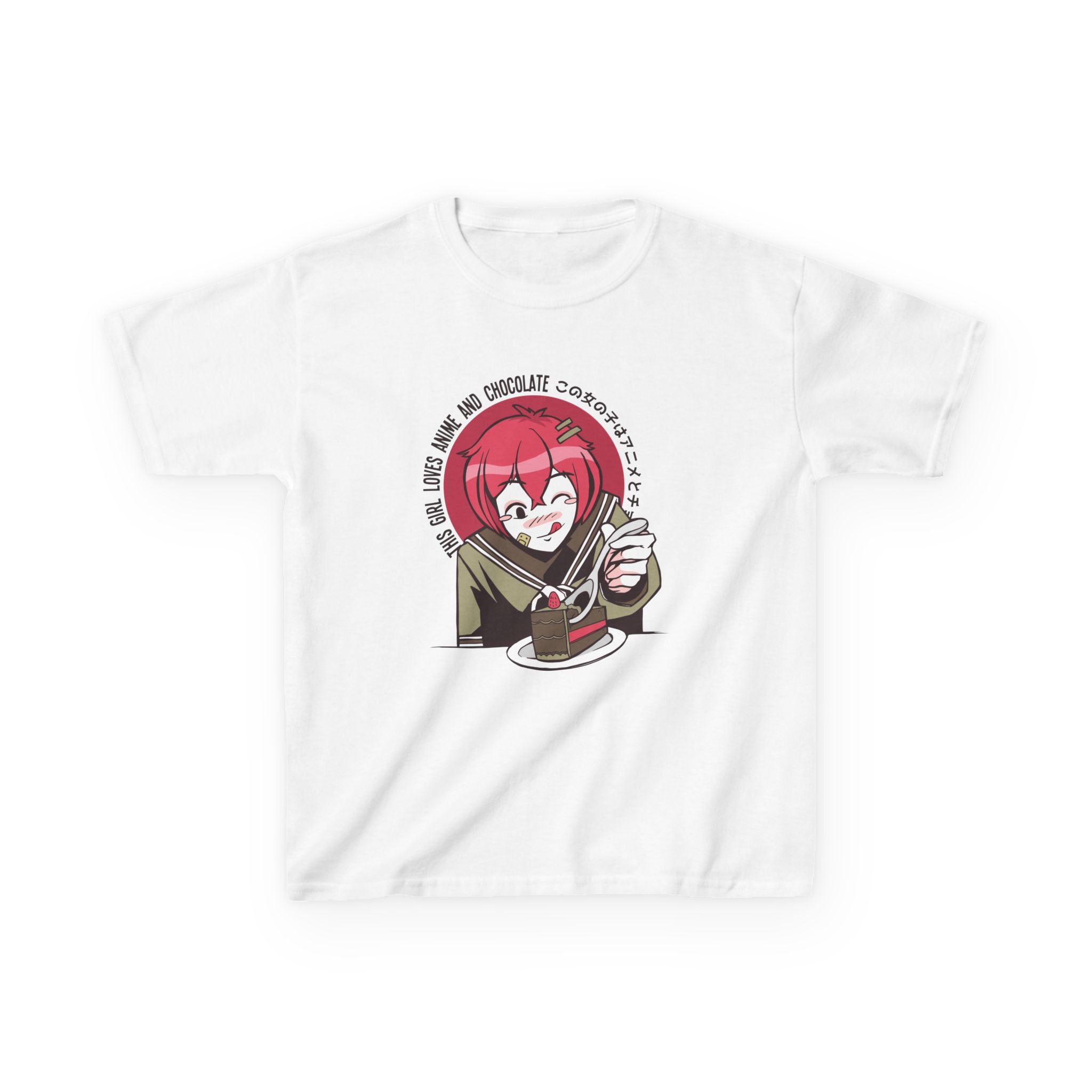 Anime Girl T-Shirt - Playful Kids Tee