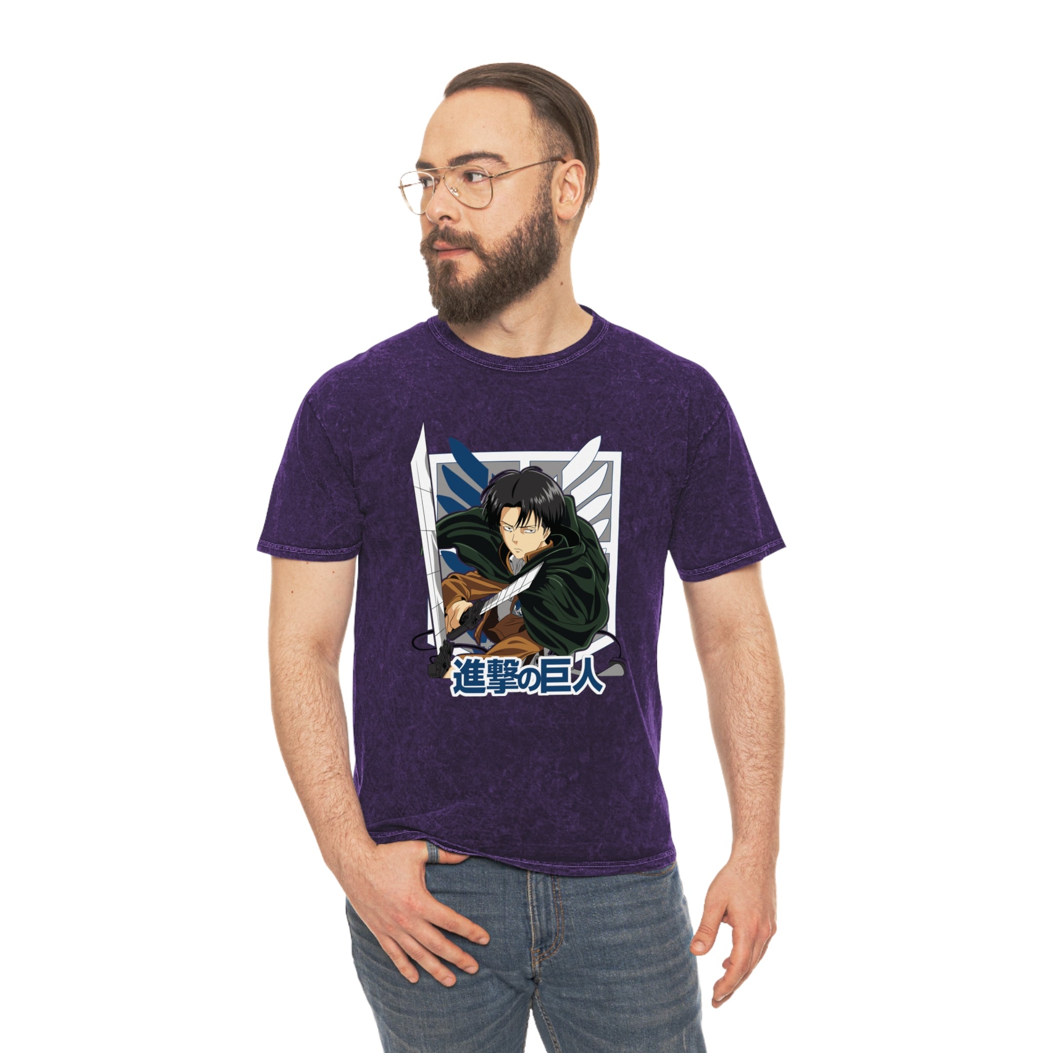 Mineral Wash T-Shirt - Anime
