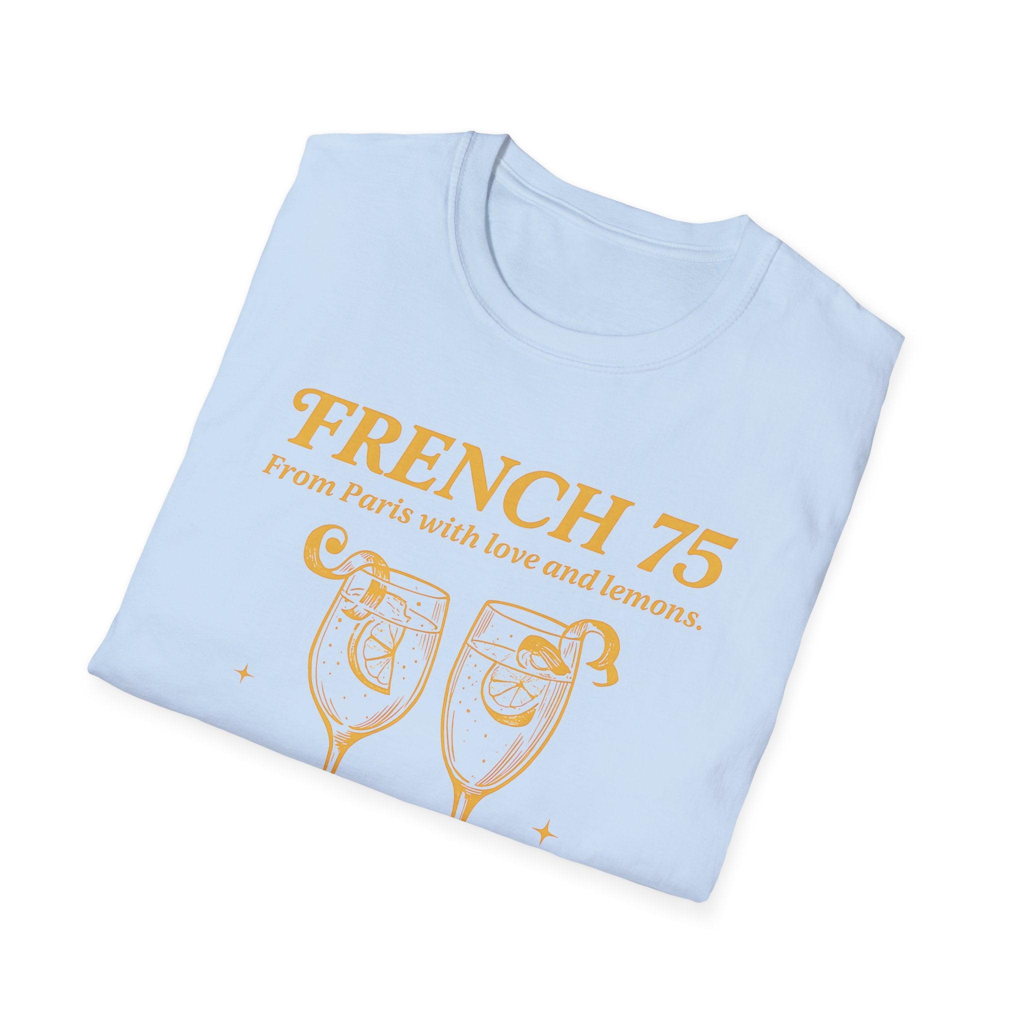 Vintage Womens Tee - French 75 Shirt