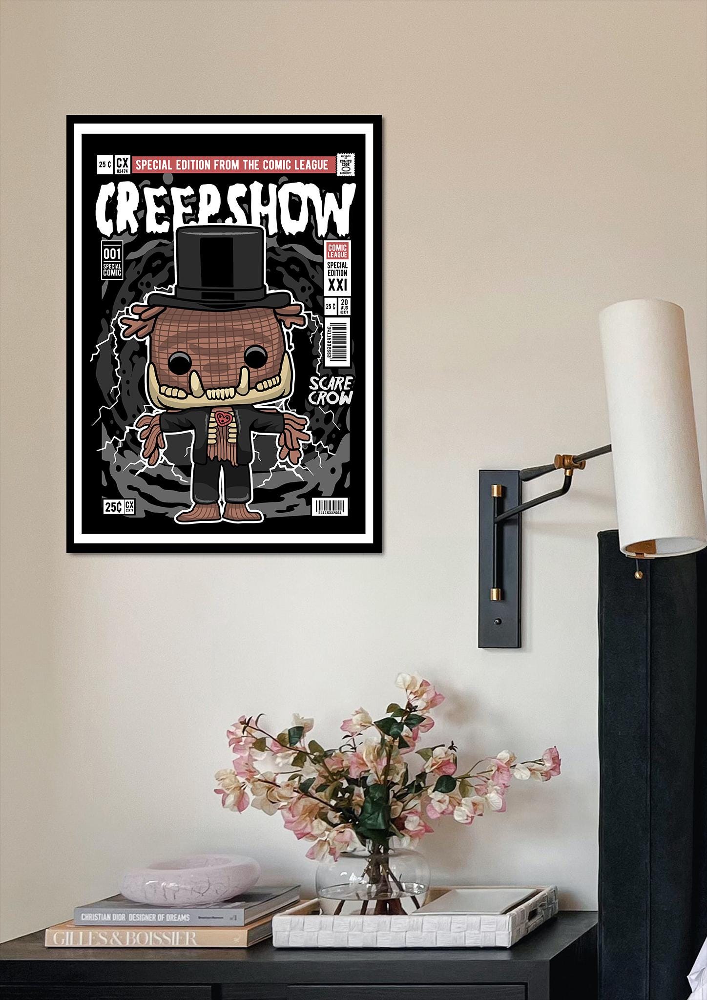 Framed Poster - Creepshow Parody Comic Art
