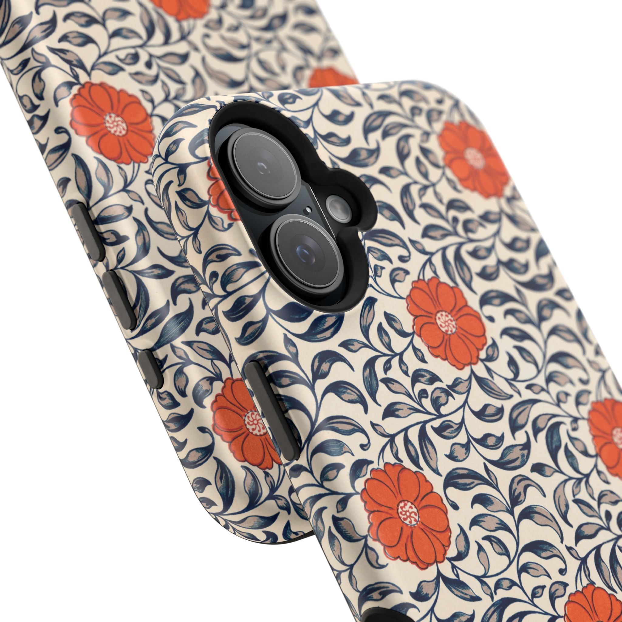 Floral Magnetic Case - iPhone 16 Cover