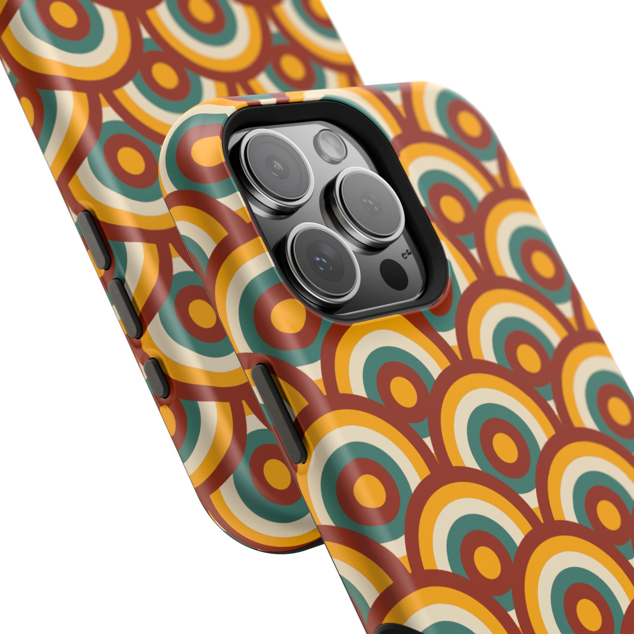 Retro iPhone Case - Geometric Phone Cover