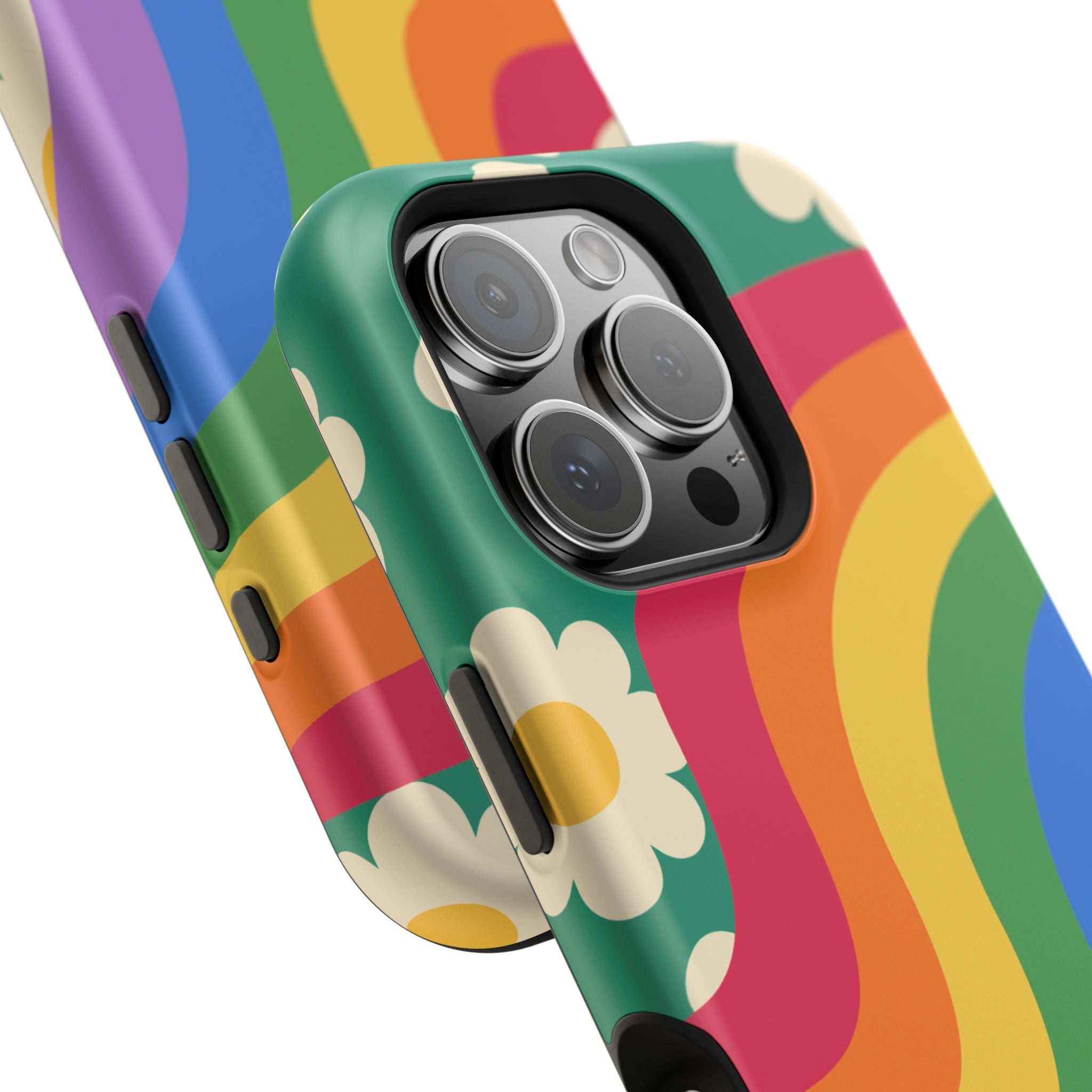 Vintage iPhone Tough Case - Retro Magnetic Cover