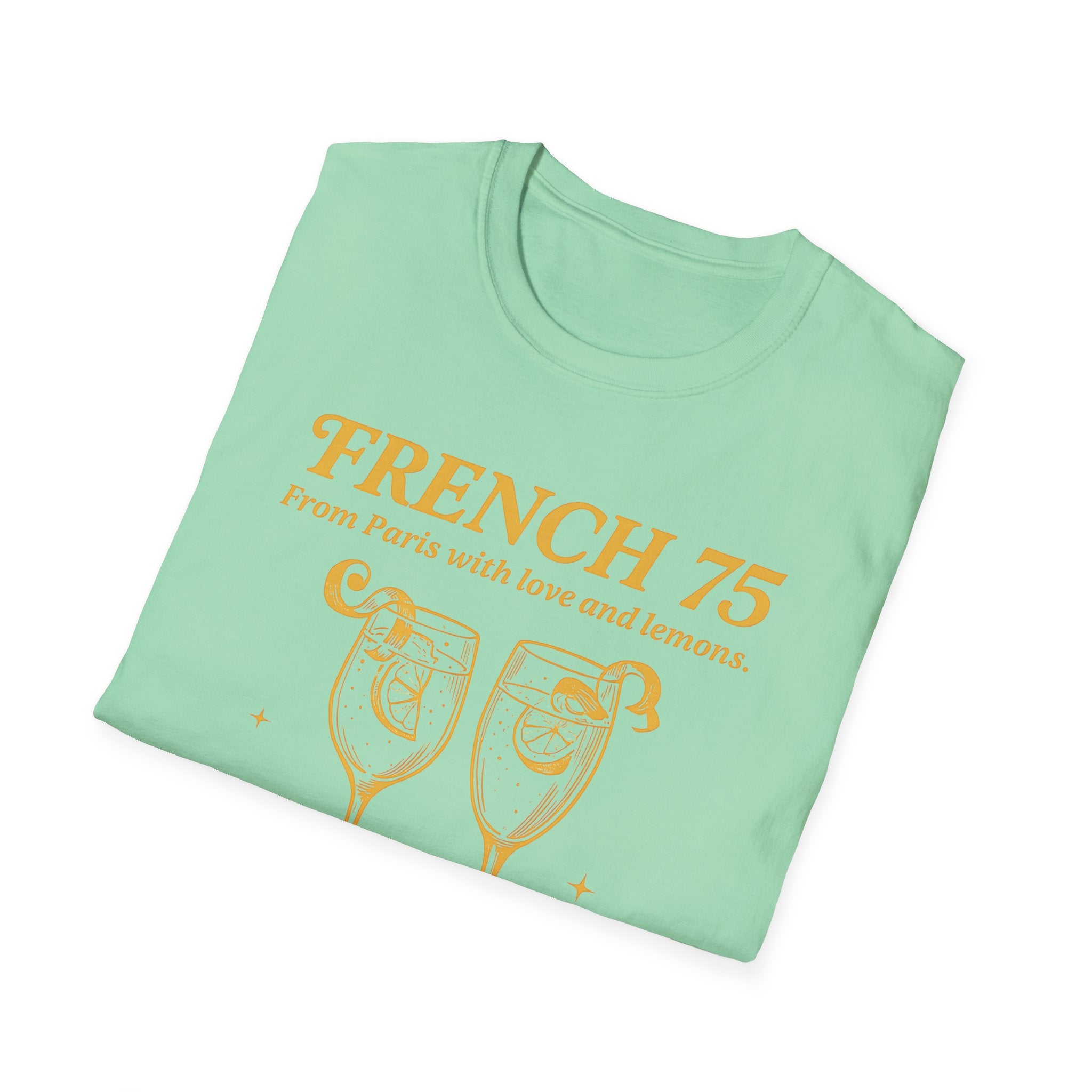 Vintage Womens Tee - French 75 Shirt