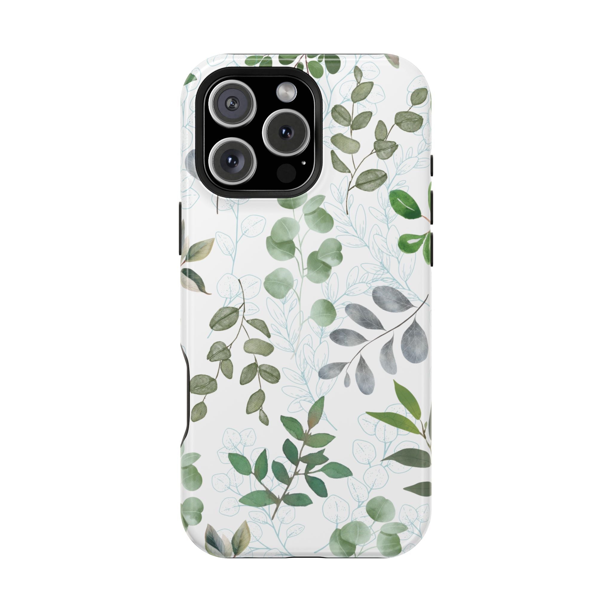 Botanical iPhone 16 Case - Watercolor Plant Magnet Case