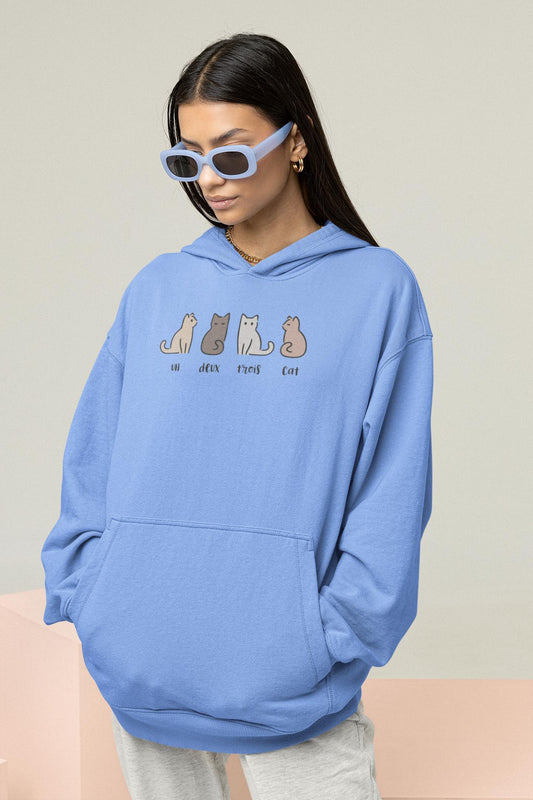 Cute Cat Hoodie - Cozy Unisex Cat Lover Gift