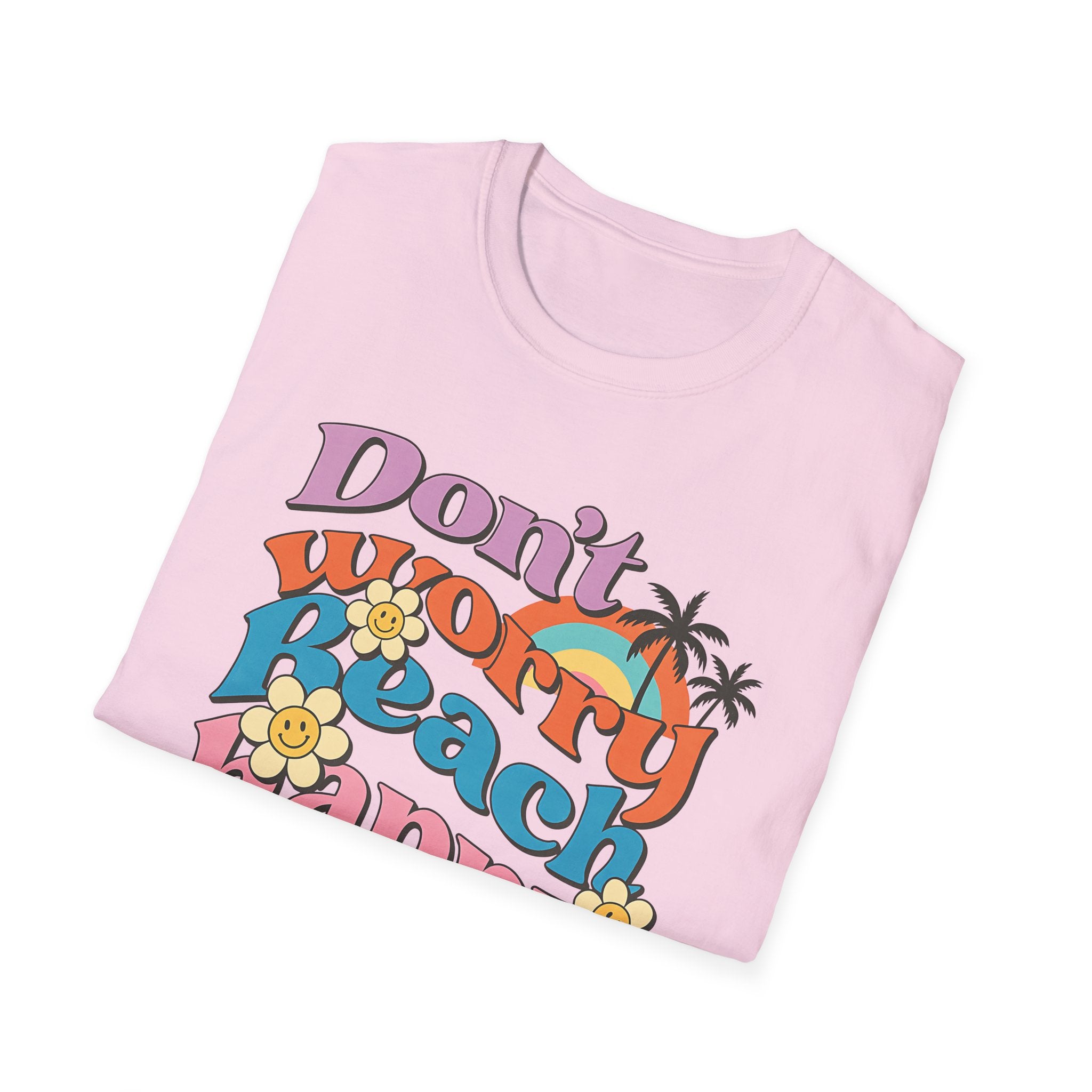 Tropical Beach Tee - Retro Summer Shirt