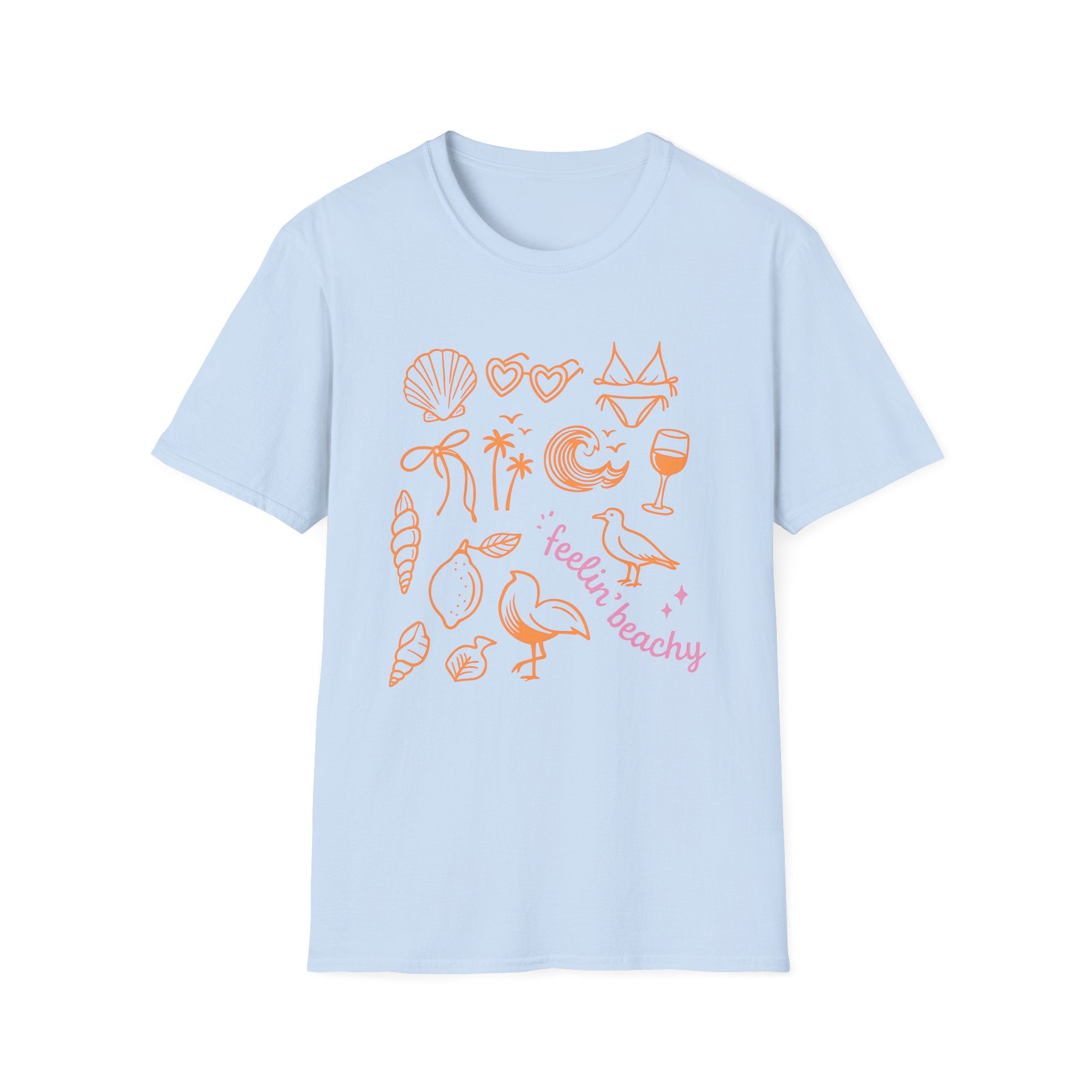 Beach Graphic Tee - Feelin Beachy Shirt