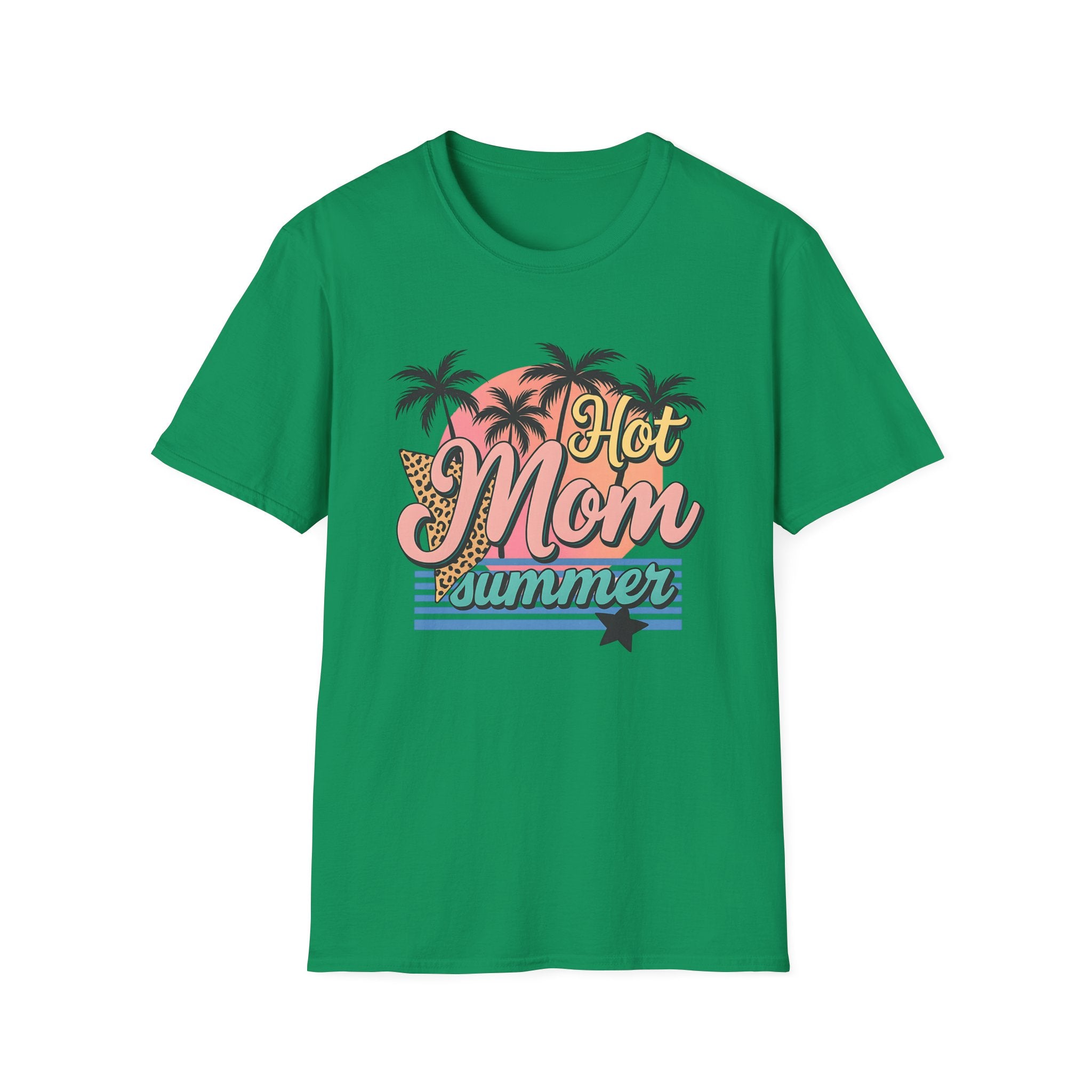 Tropical Retro T-Shirt - Hot Mom Summer Tee