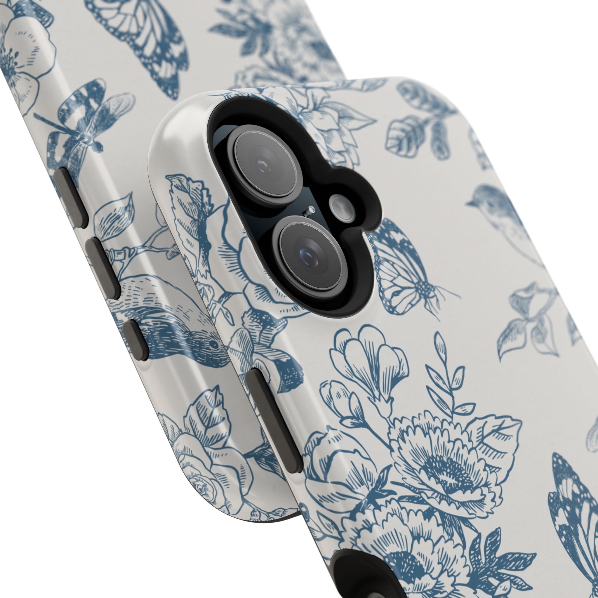 Nature iPhone Case - Floral Butterfly Cover