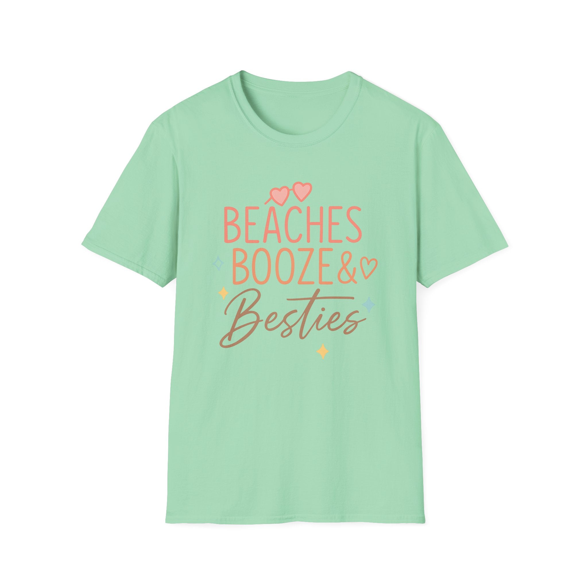 Tropical Bestie Tees - Summer Beach Shirt