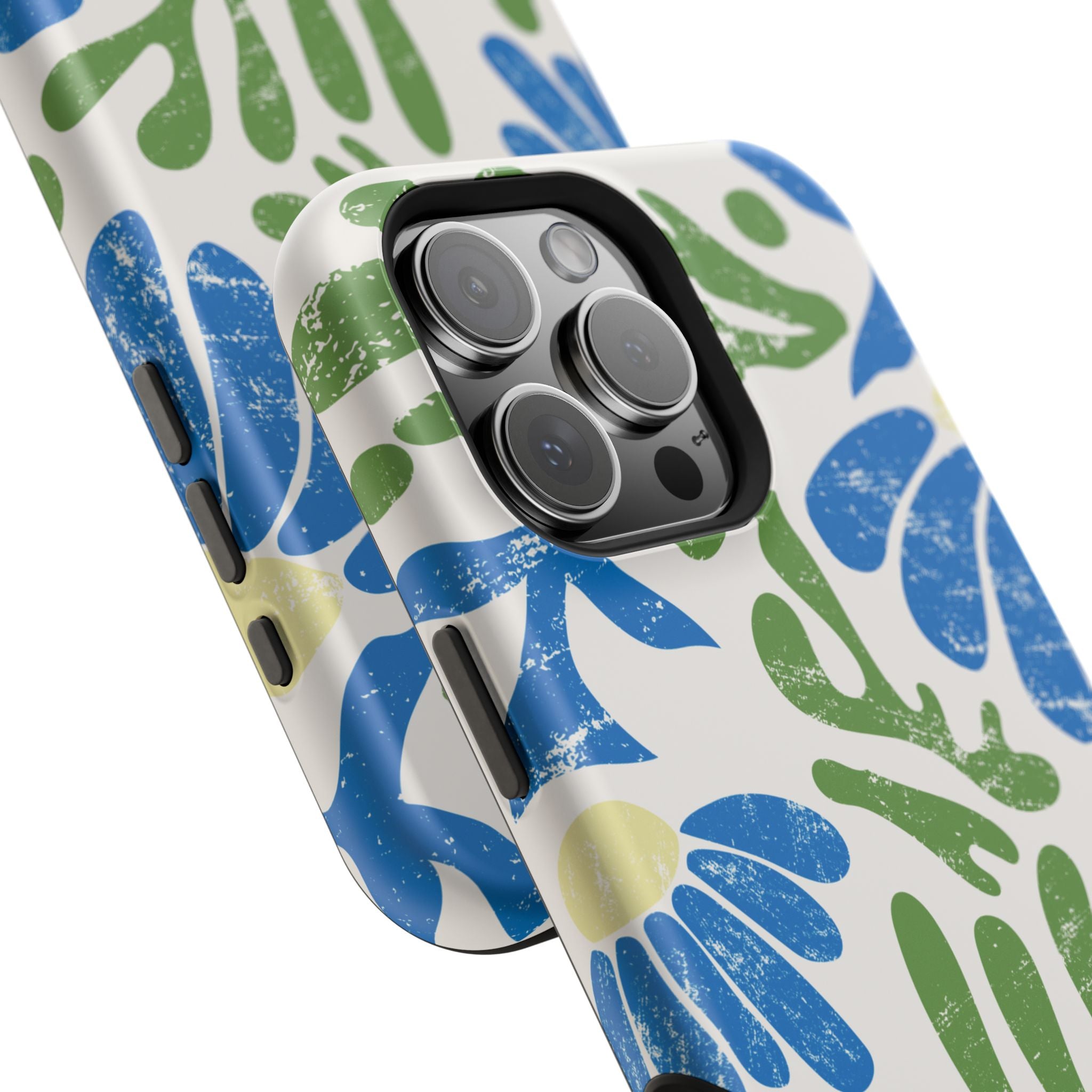 Floral Magnetic Case - Tough iPhone Cover