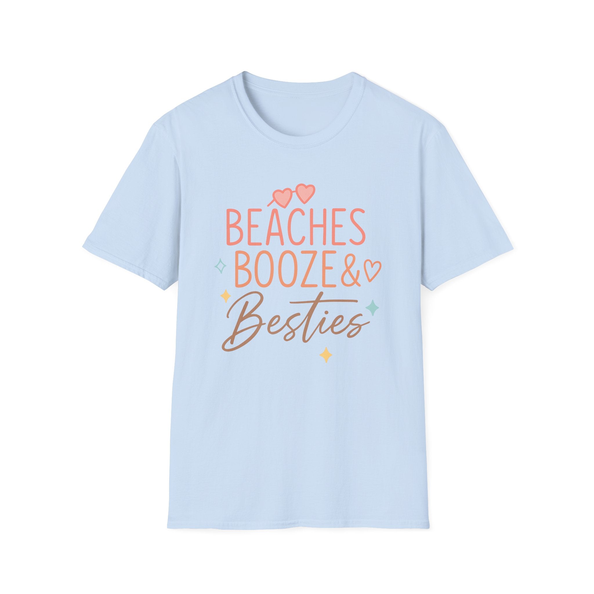 Tropical Bestie Tees - Summer Beach Shirt