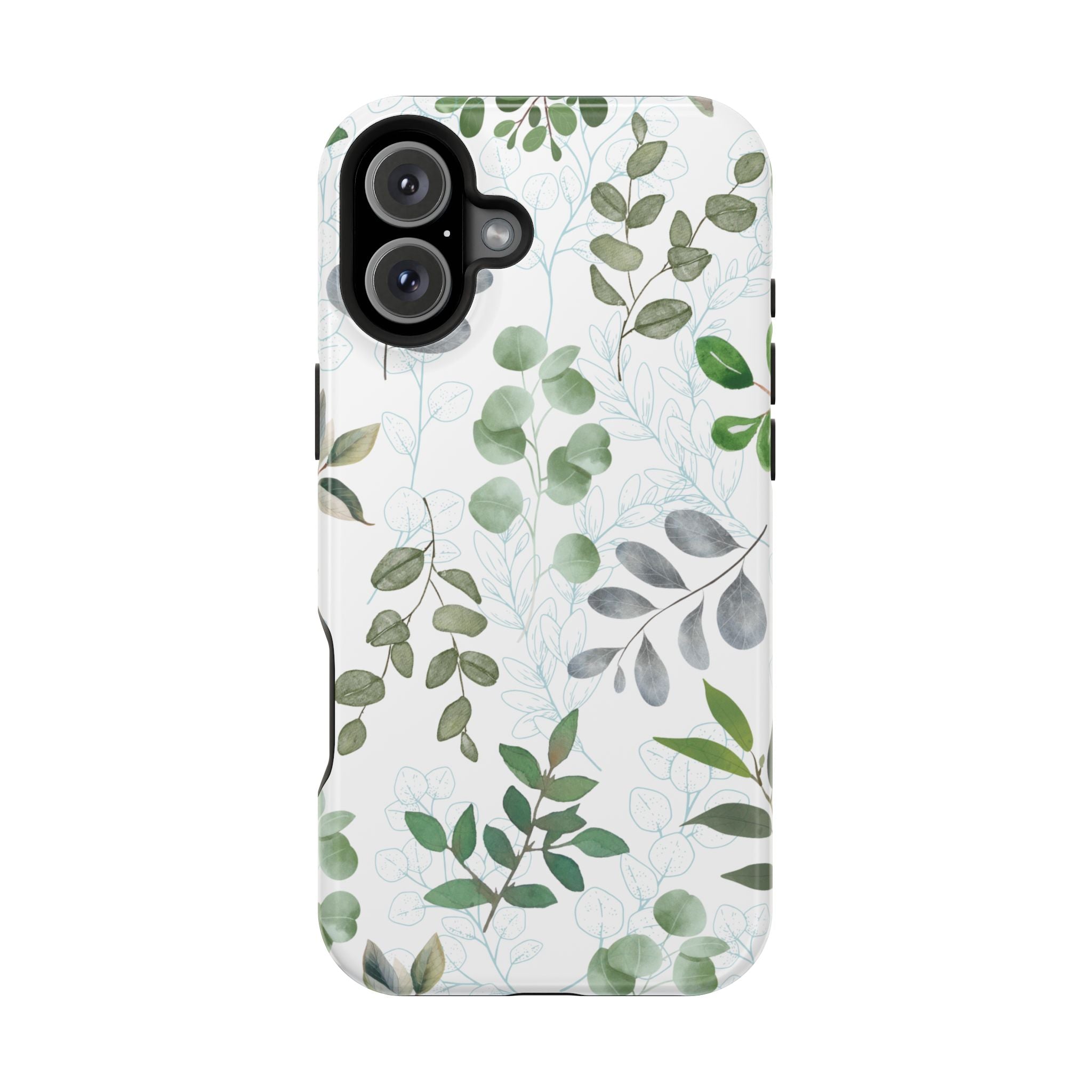 Botanical iPhone 16 Case - Watercolor Plant Magnet Case