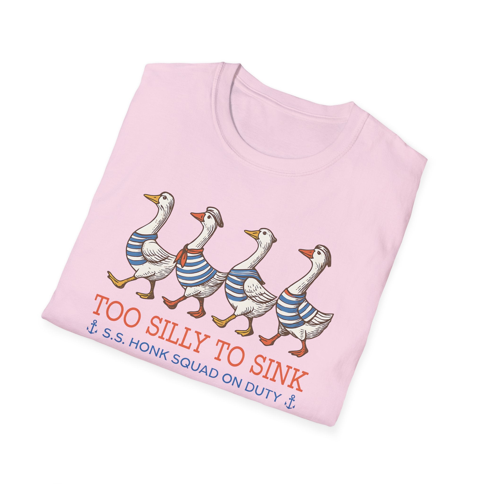 Nautical Duck Tee - Silly Cartoon Shirt