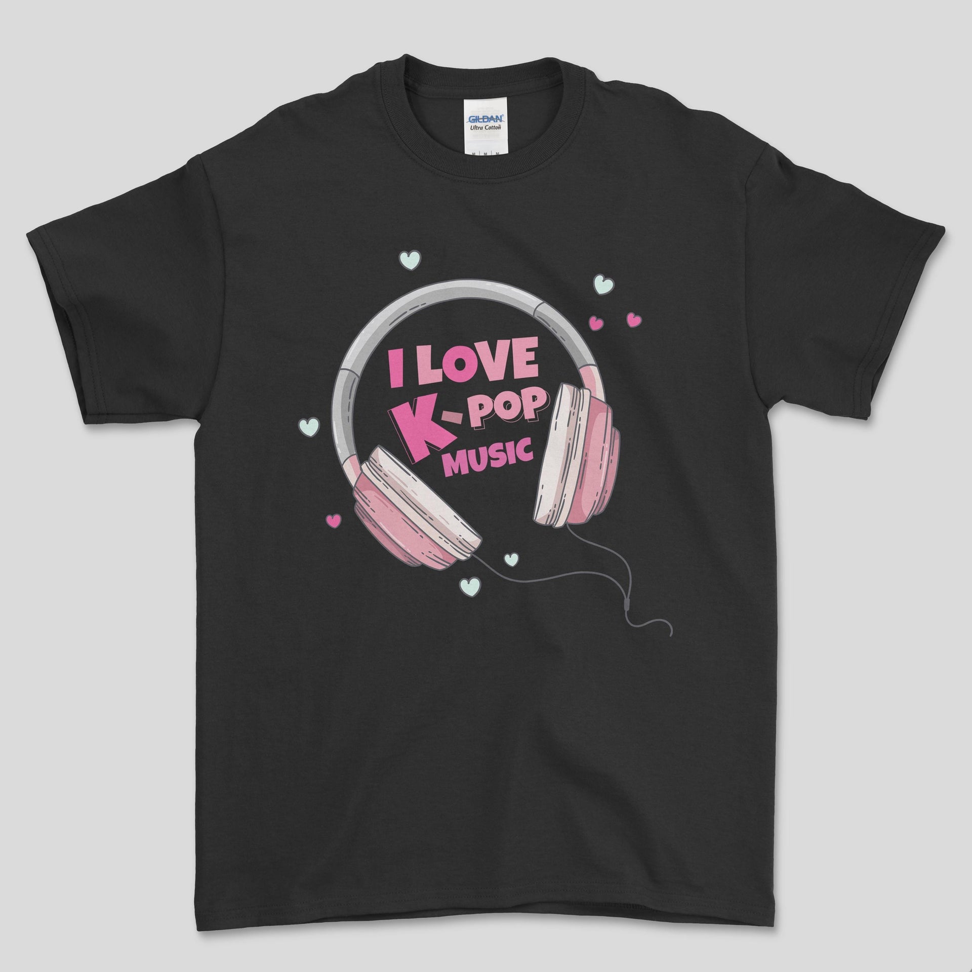 K-Pop Headphones – Kids & Toddlers T-Shirt
