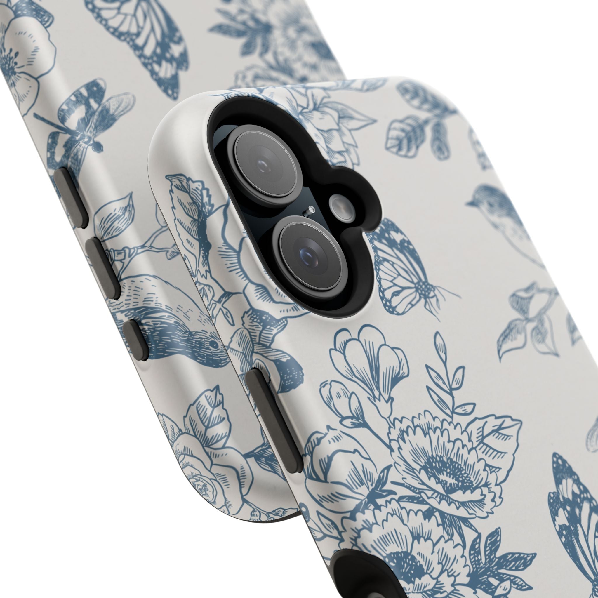 Nature iPhone Case - Floral Butterfly Cover
