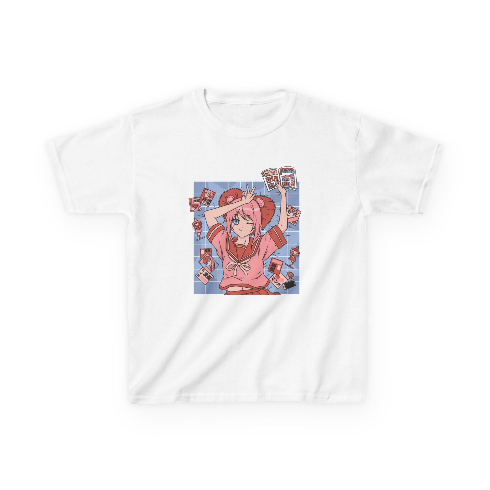 Anime Kids Tee - Playful T-Shirt