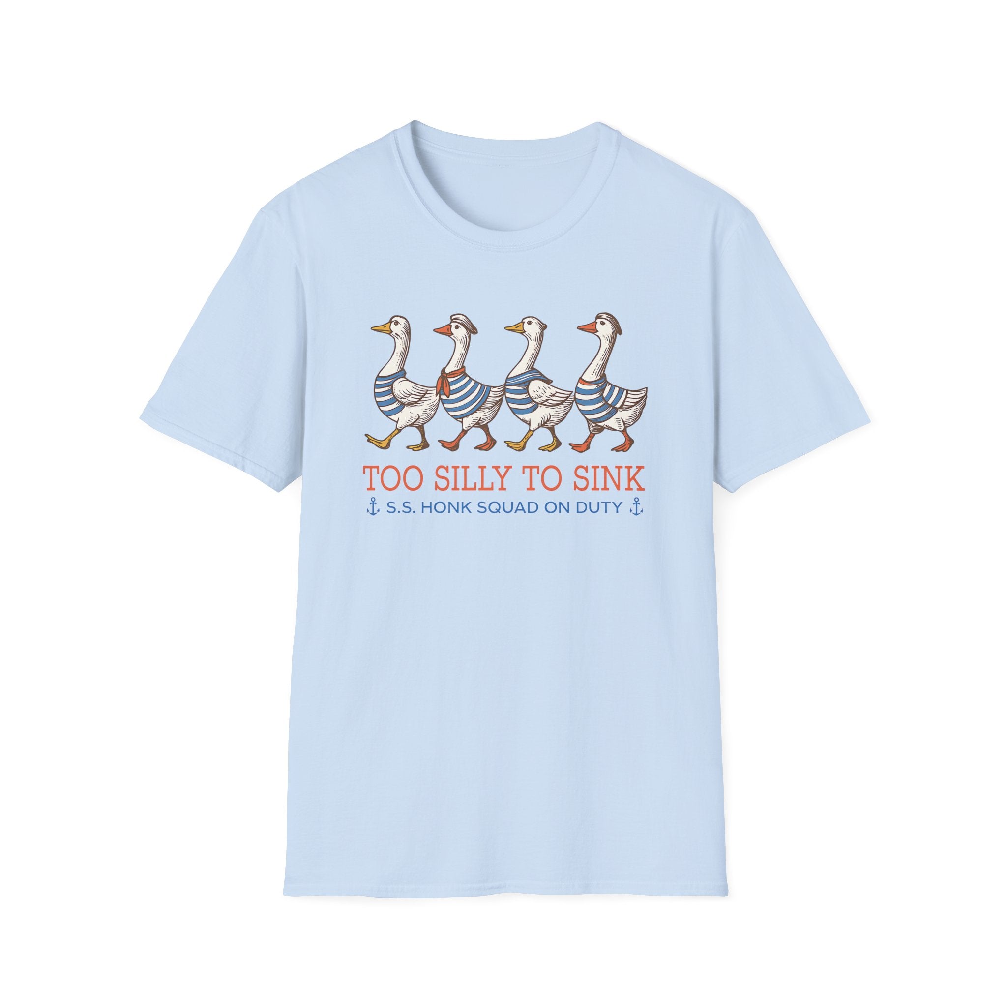 Nautical Duck Tee - Silly Cartoon Shirt