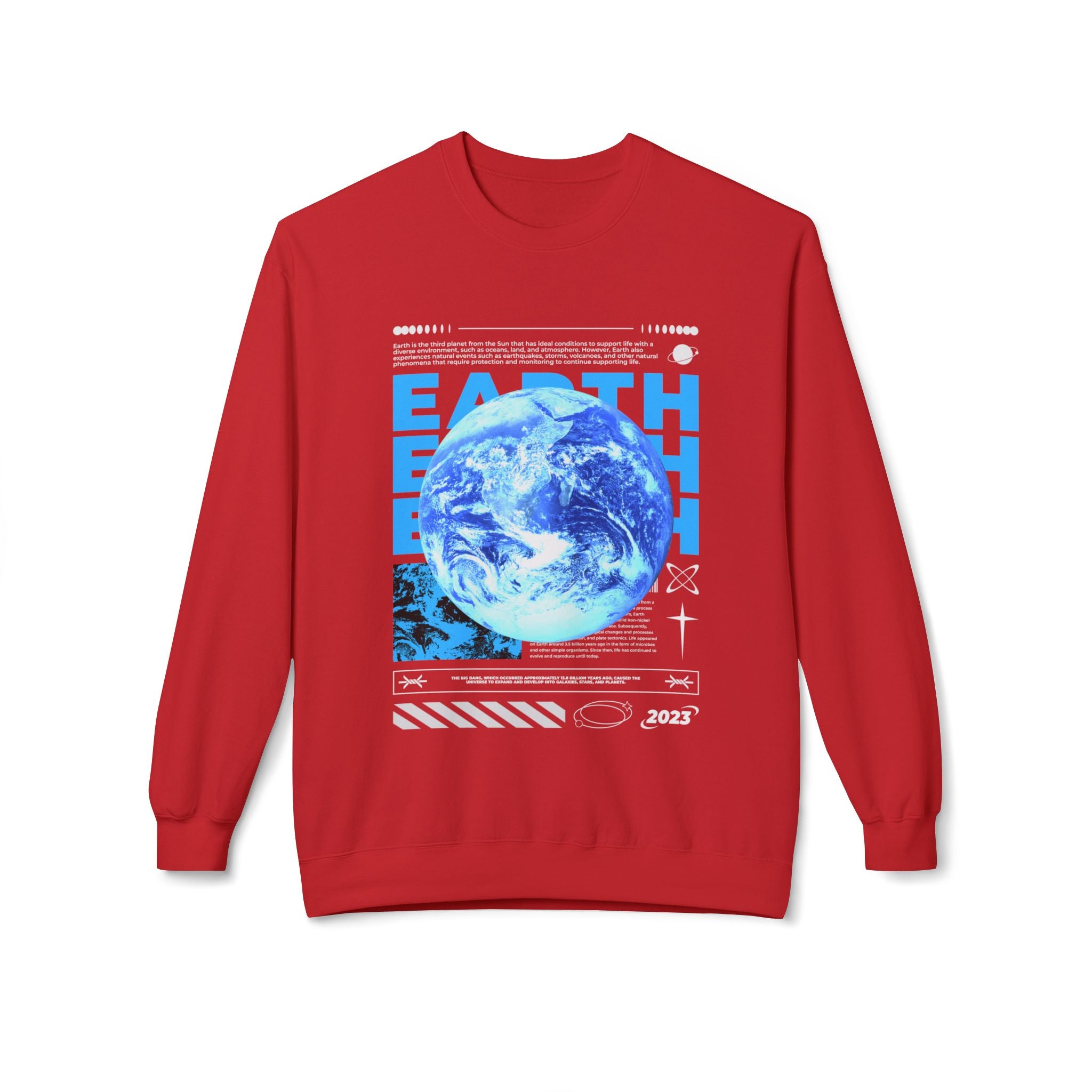 Cosmic Earth Sweatshirt - Space World Crew