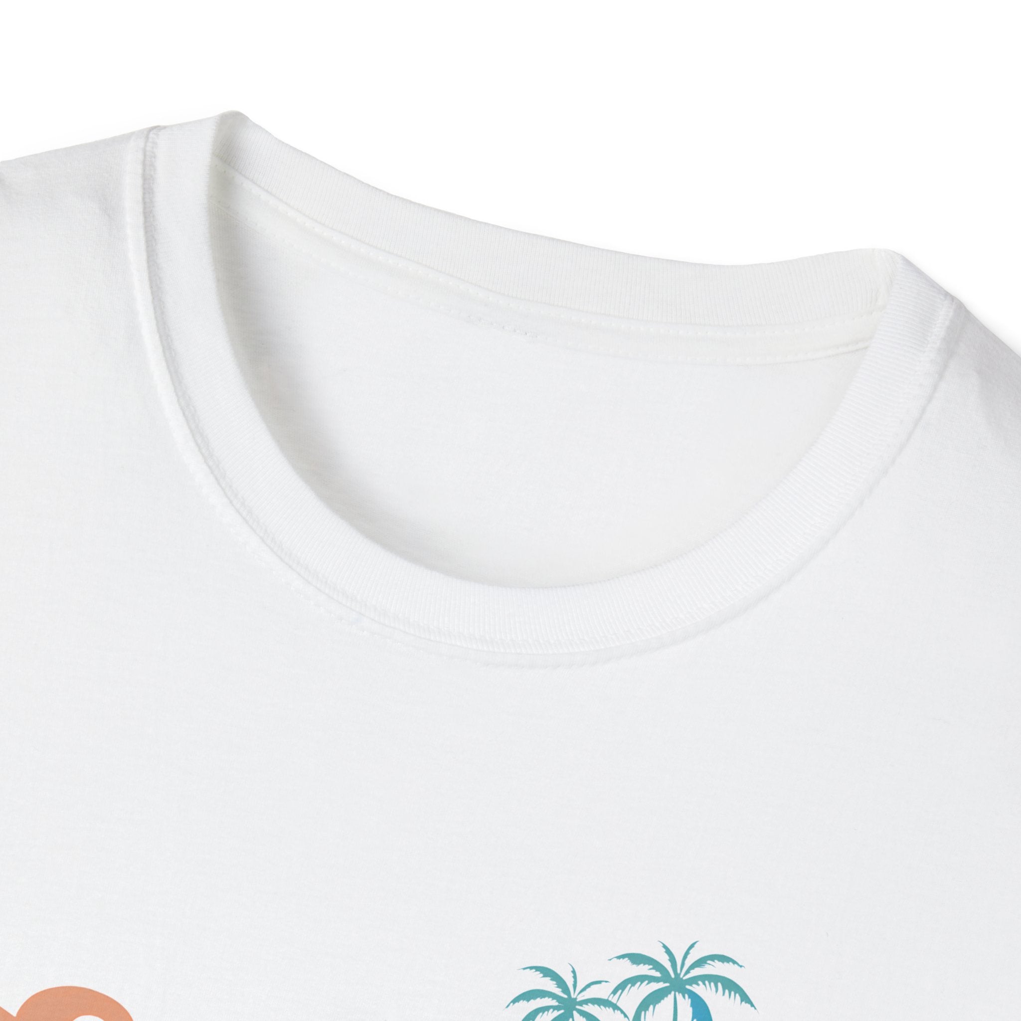 Tropical Sunset Tee - Retro Beach Shirt