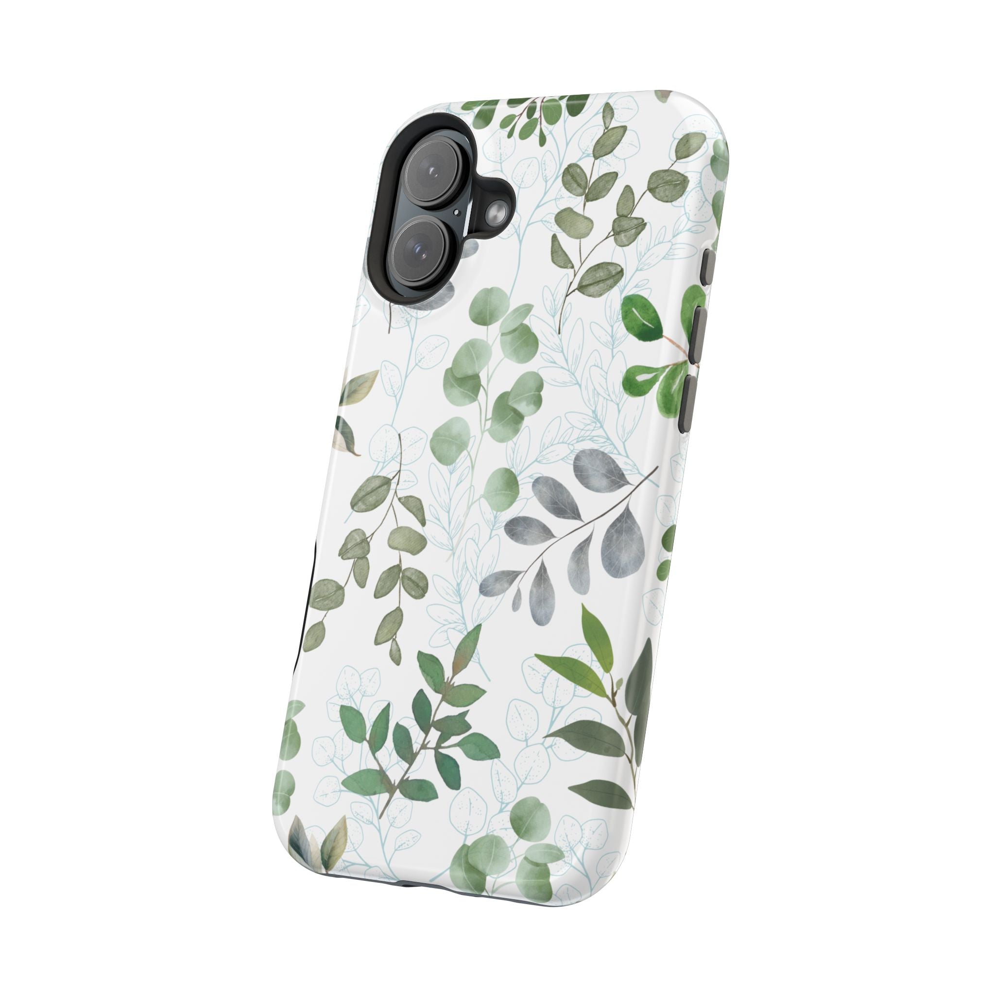 Botanical iPhone 16 Case - Watercolor Plant Magnet Case