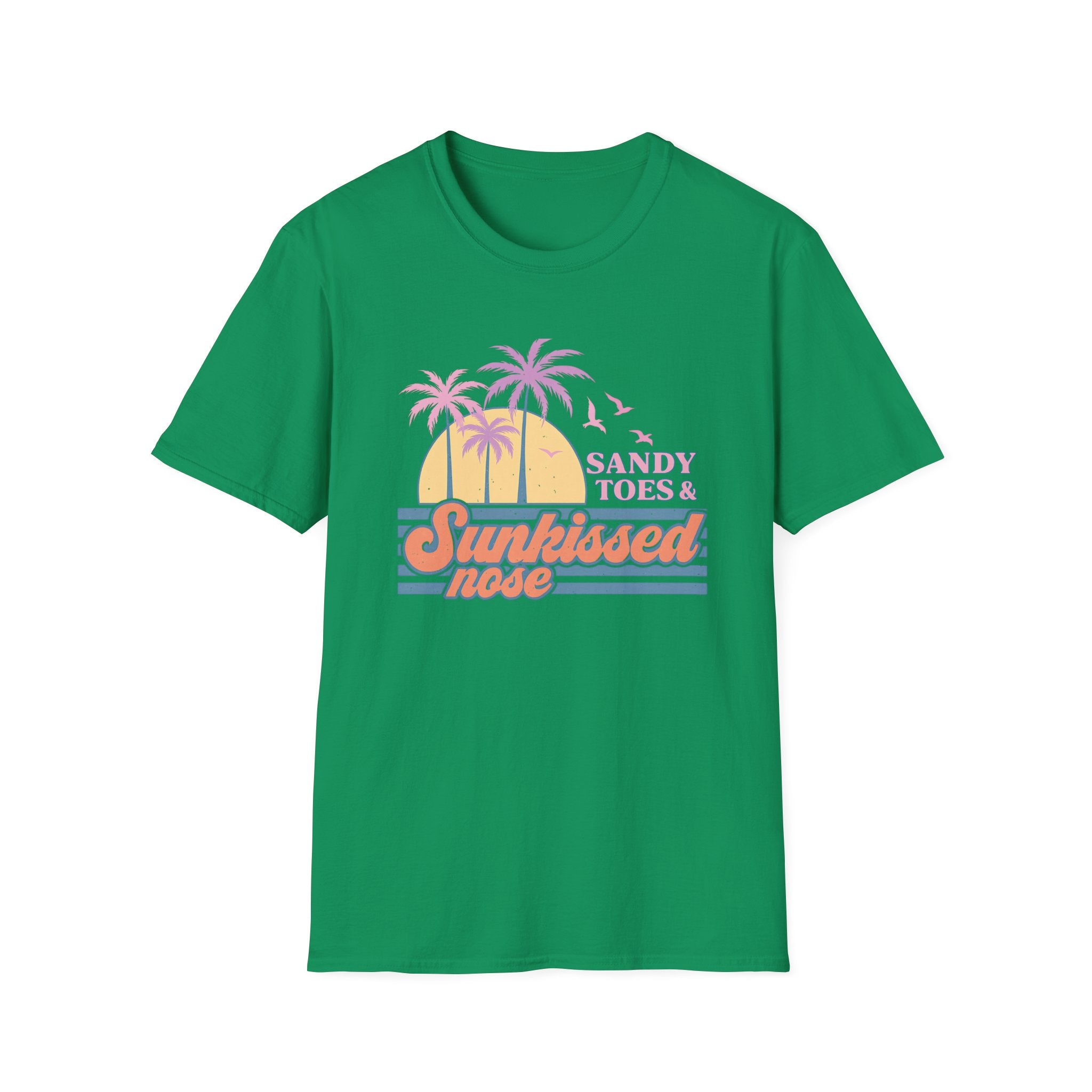 Tropical Womens Tee - Sandy Toes Shirt
