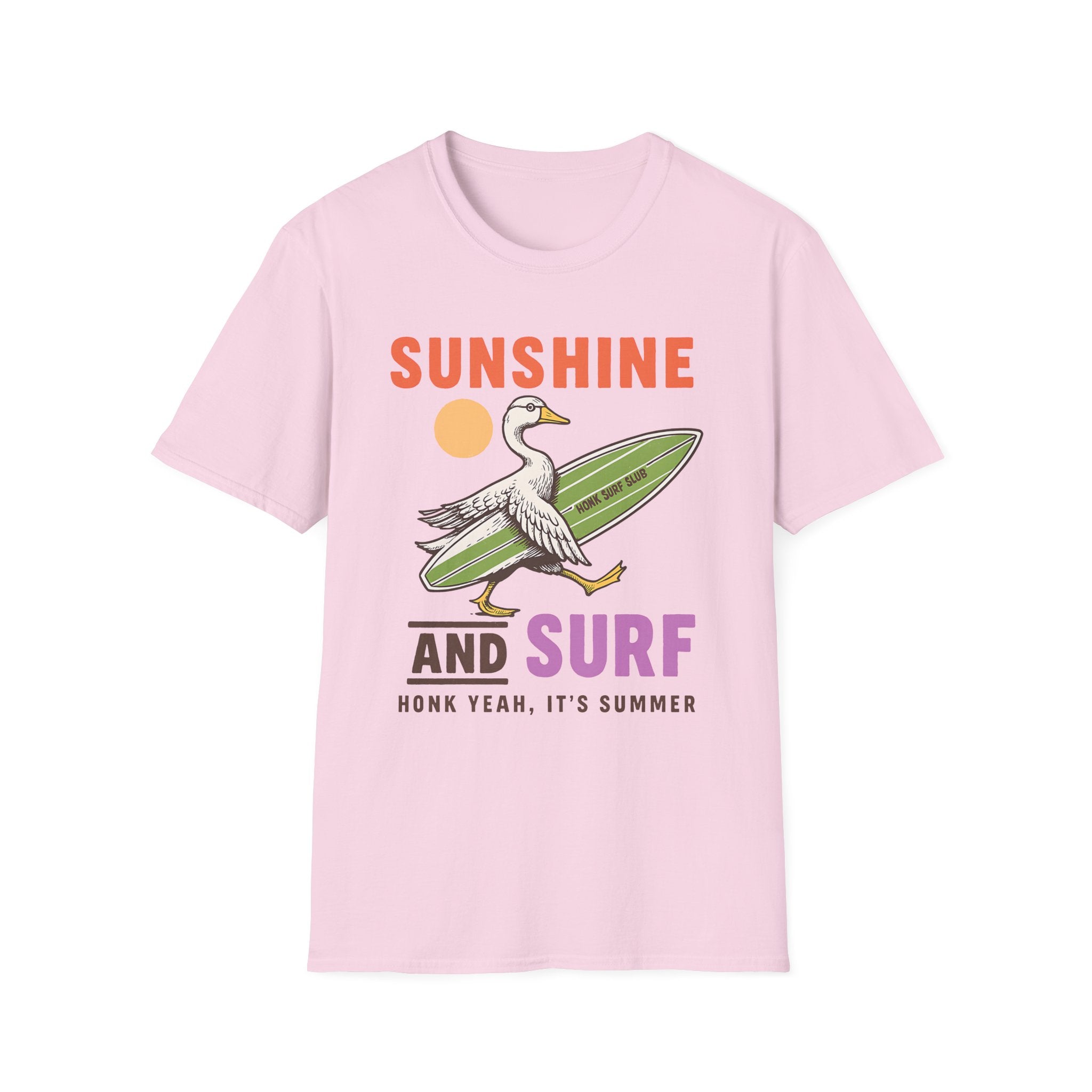 Tropical Surf Tee - Summer Duck Shirt