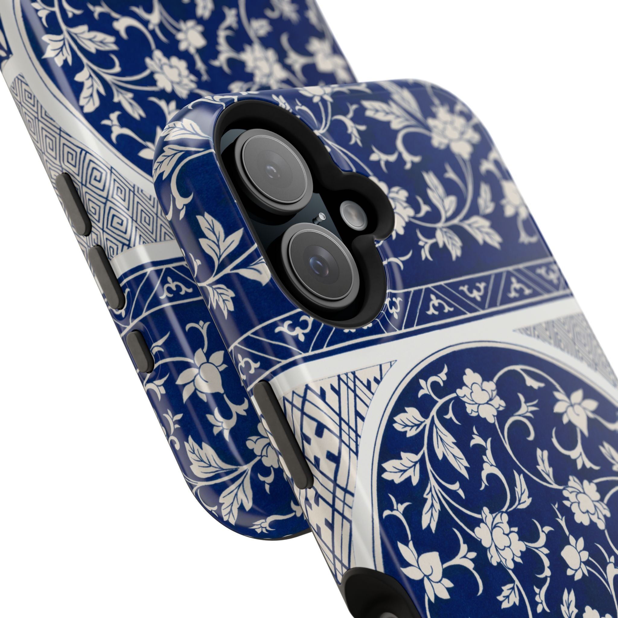 Traditional Chinese iPhone Case - Blue White Floral Case