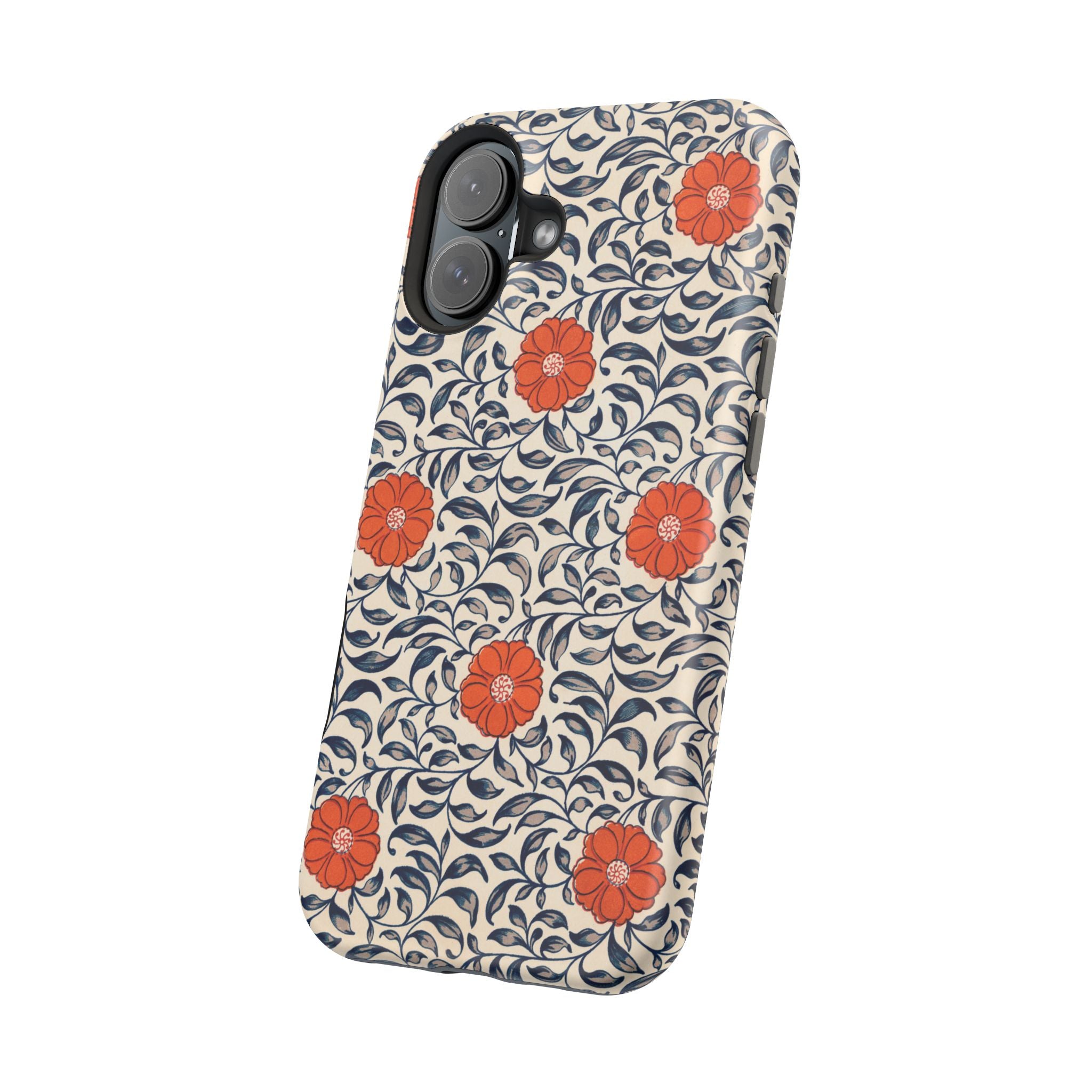 Floral Magnetic Case - iPhone 16 Cover
