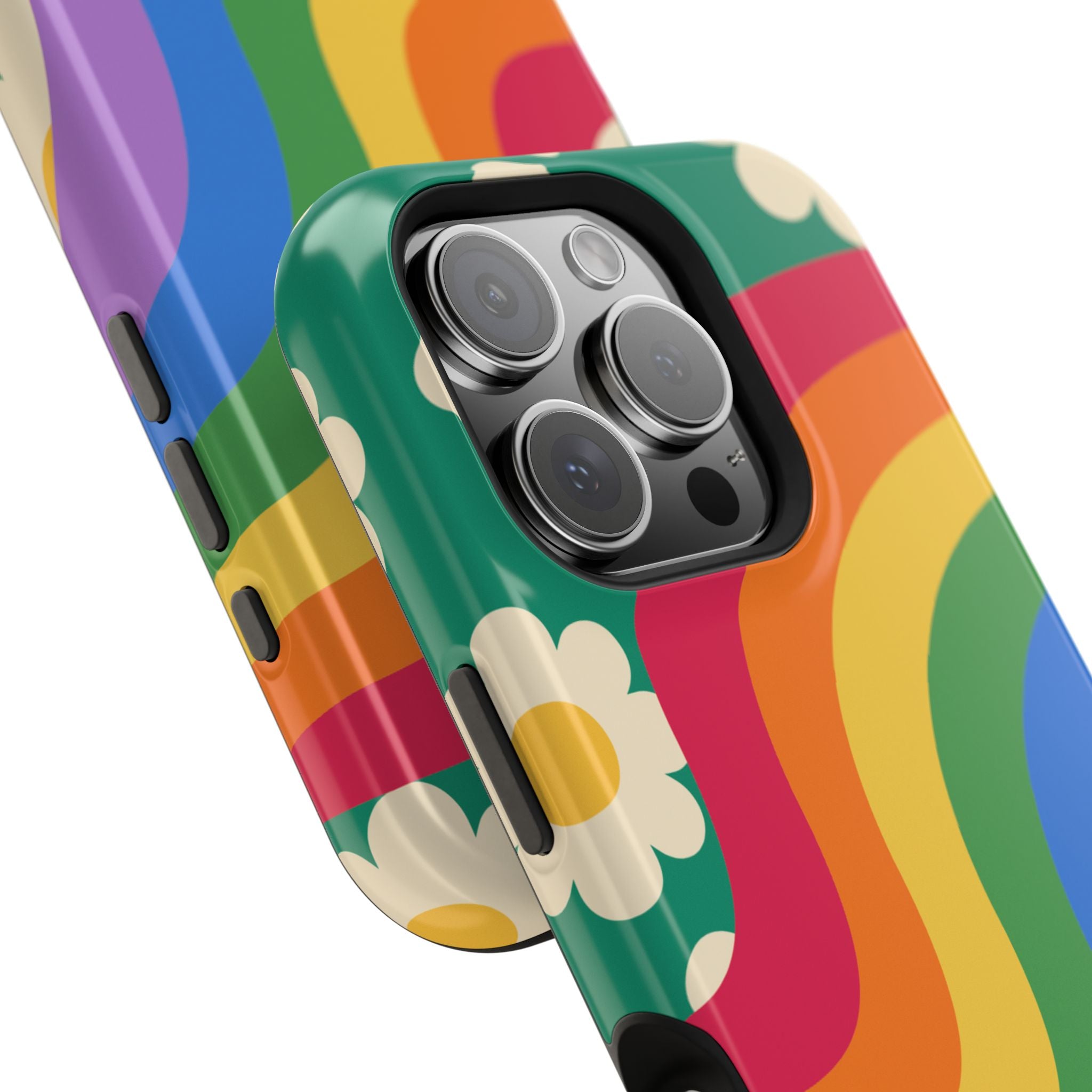 Vintage iPhone Tough Case - Retro Magnetic Cover
