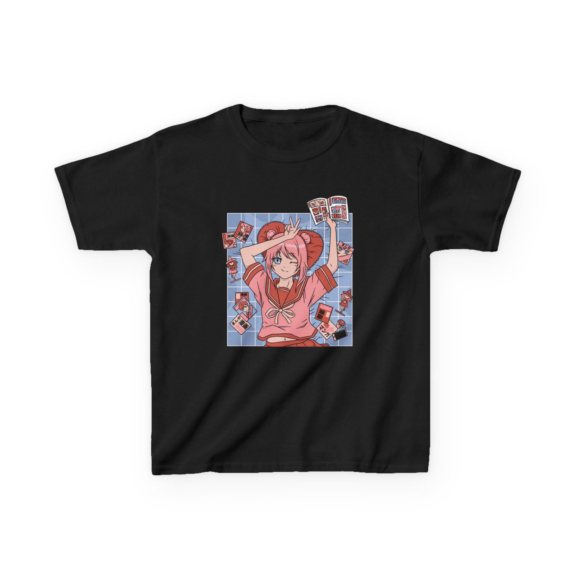 Anime Kids Tee - Playful T-Shirt