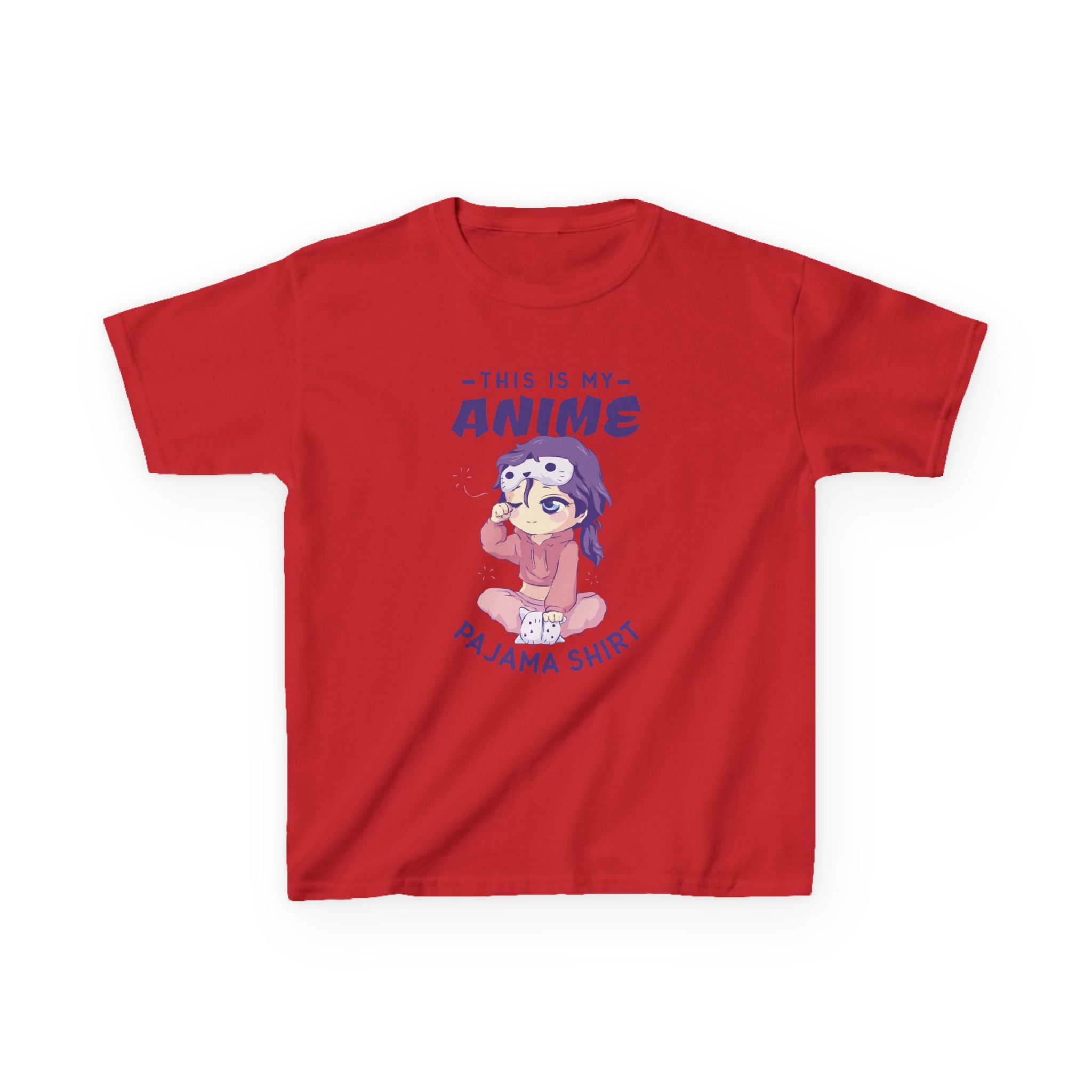 Anime Pajama Shirt - Cozy Kids Tee