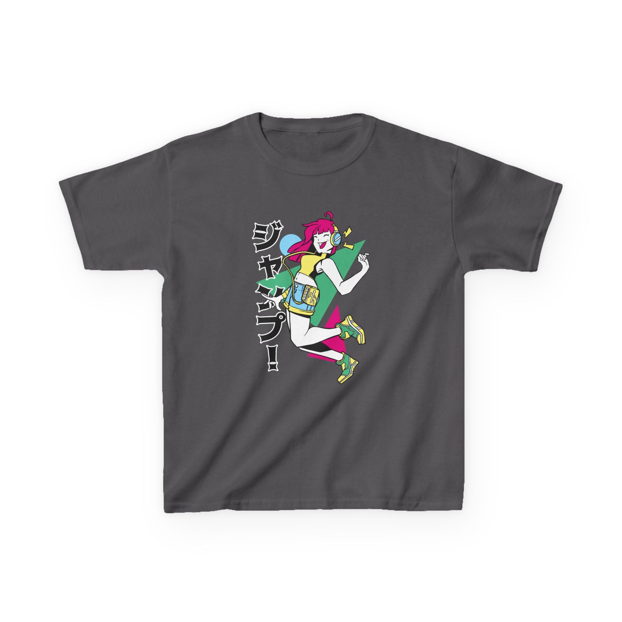 Retro Pop Kids Tee - Anime Girl Shirt