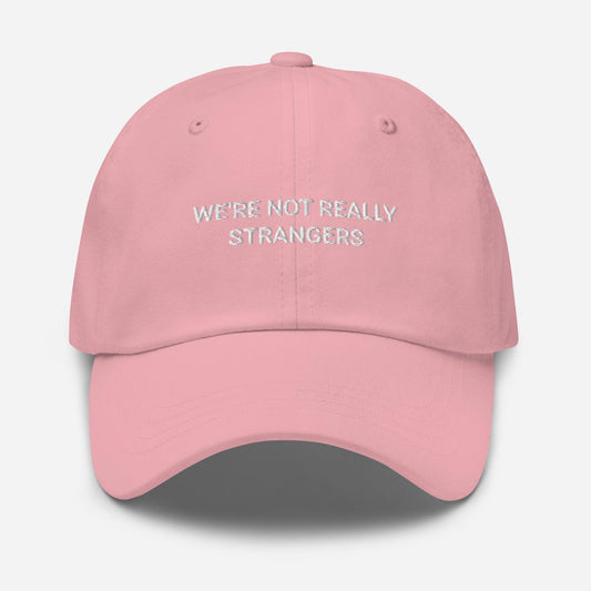Embroidered Funny Cap - Adjustable Minimalist Statement Hat