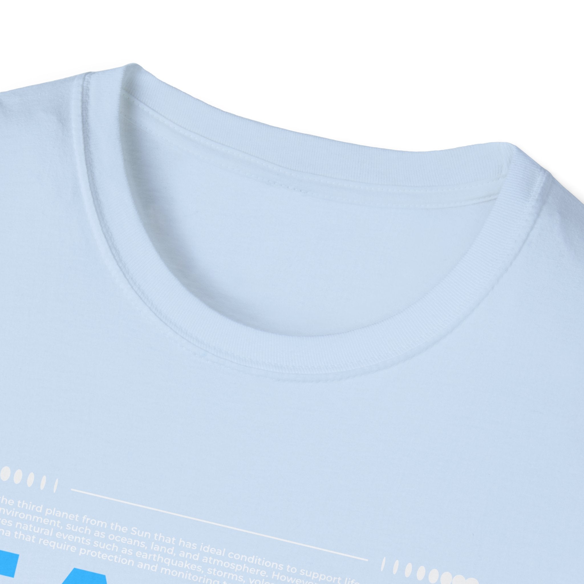 Cosmic Womens Tee - Earth Graphic Shirt