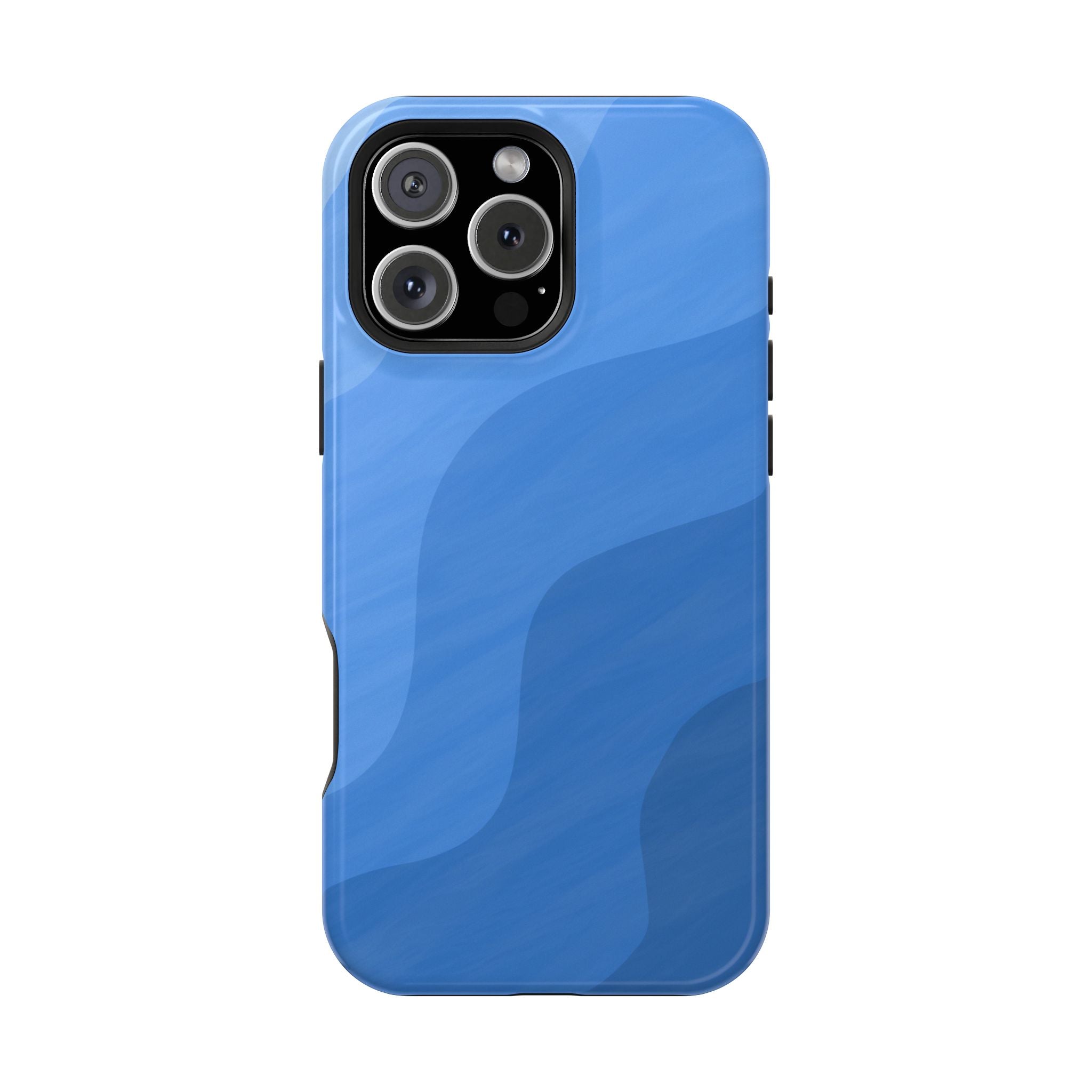 Oceanic iPhone Case - Blue Wave Art