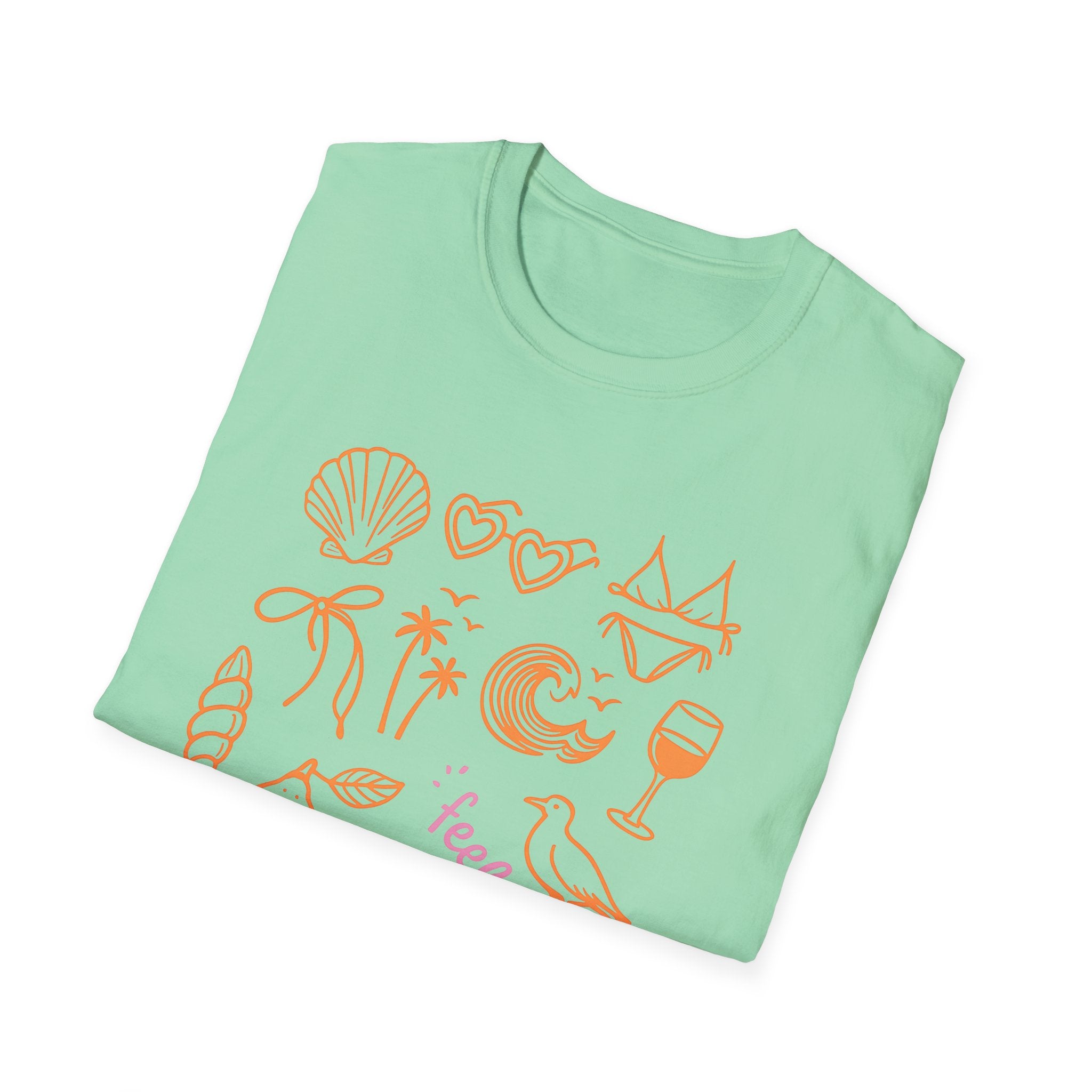 Beach Graphic Tee - Feelin Beachy Shirt
