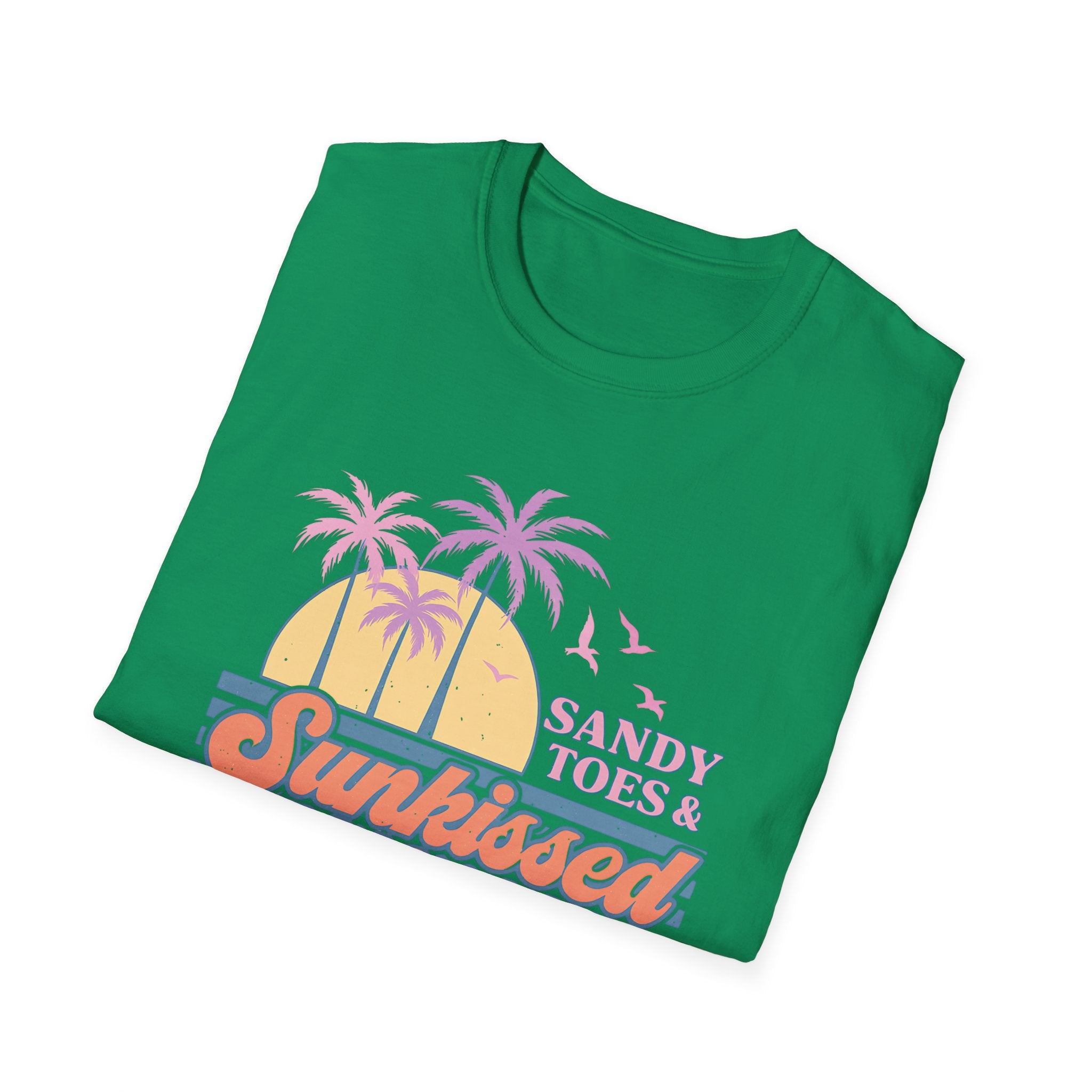 Tropical Womens Tee - Sandy Toes Shirt
