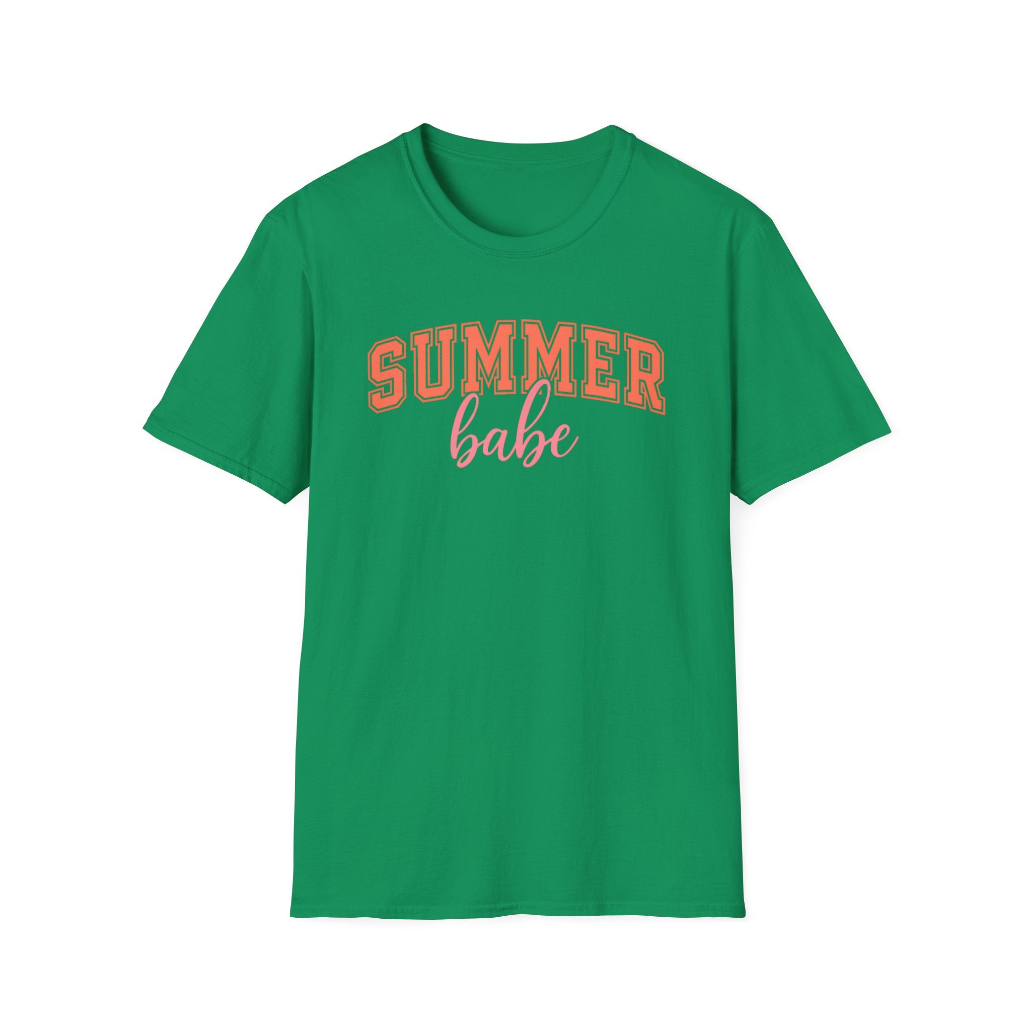 Summer Babe Tee - Varsity Style Shirt