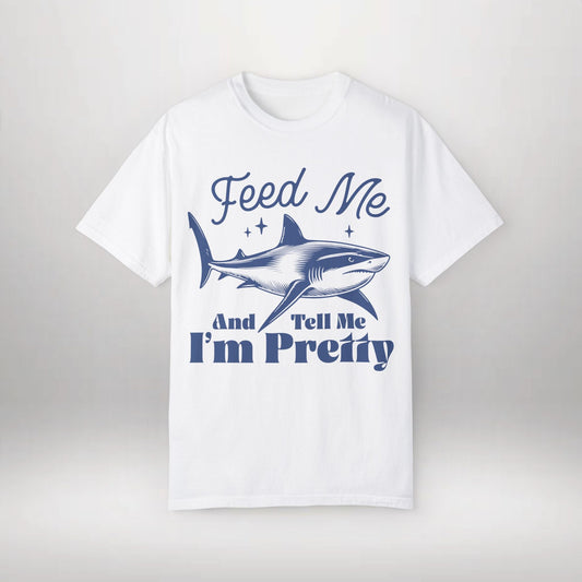 Funny Shark Shirt - Comfort Colors Ocean Lover Tee