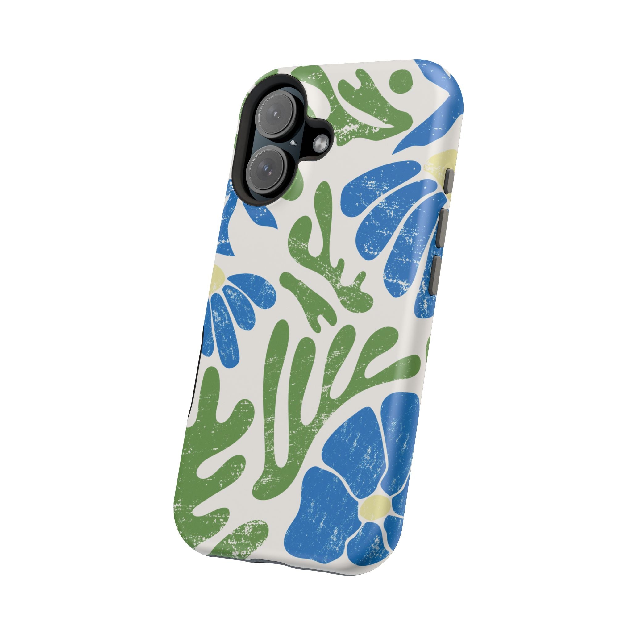 Floral Magnetic Case - Tough iPhone Cover