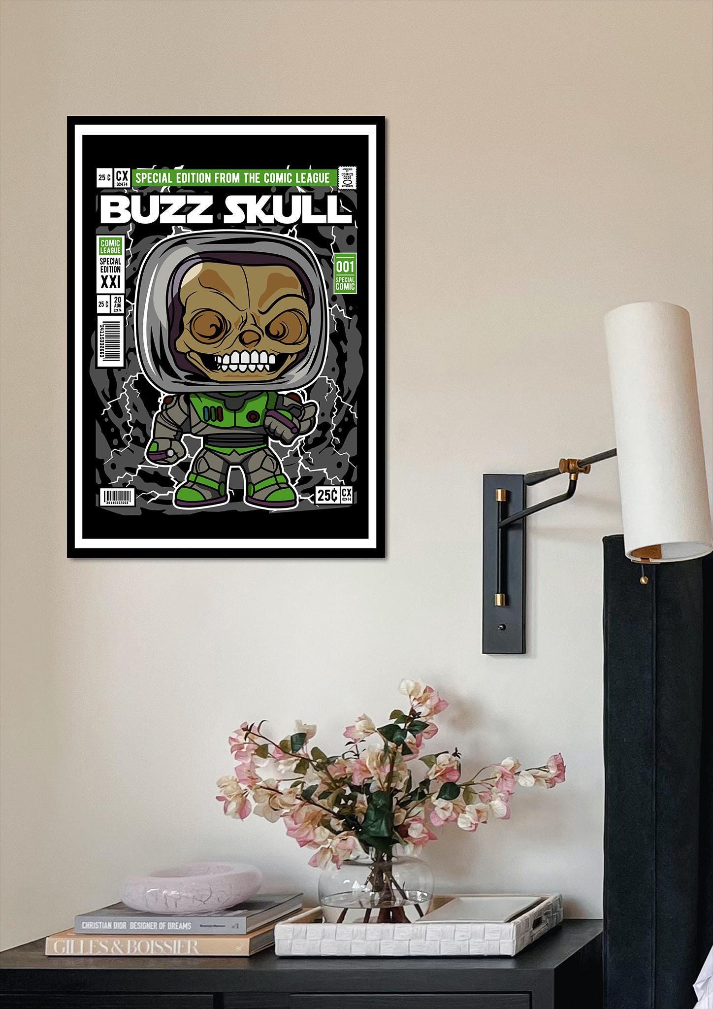 Framed Poster - Buzz Lightyear Toy Story Comic Parody