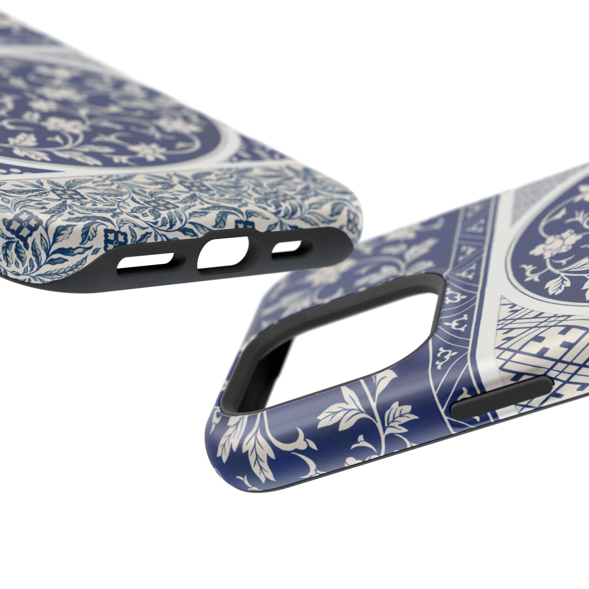Traditional Chinese iPhone Case - Blue White Floral Case