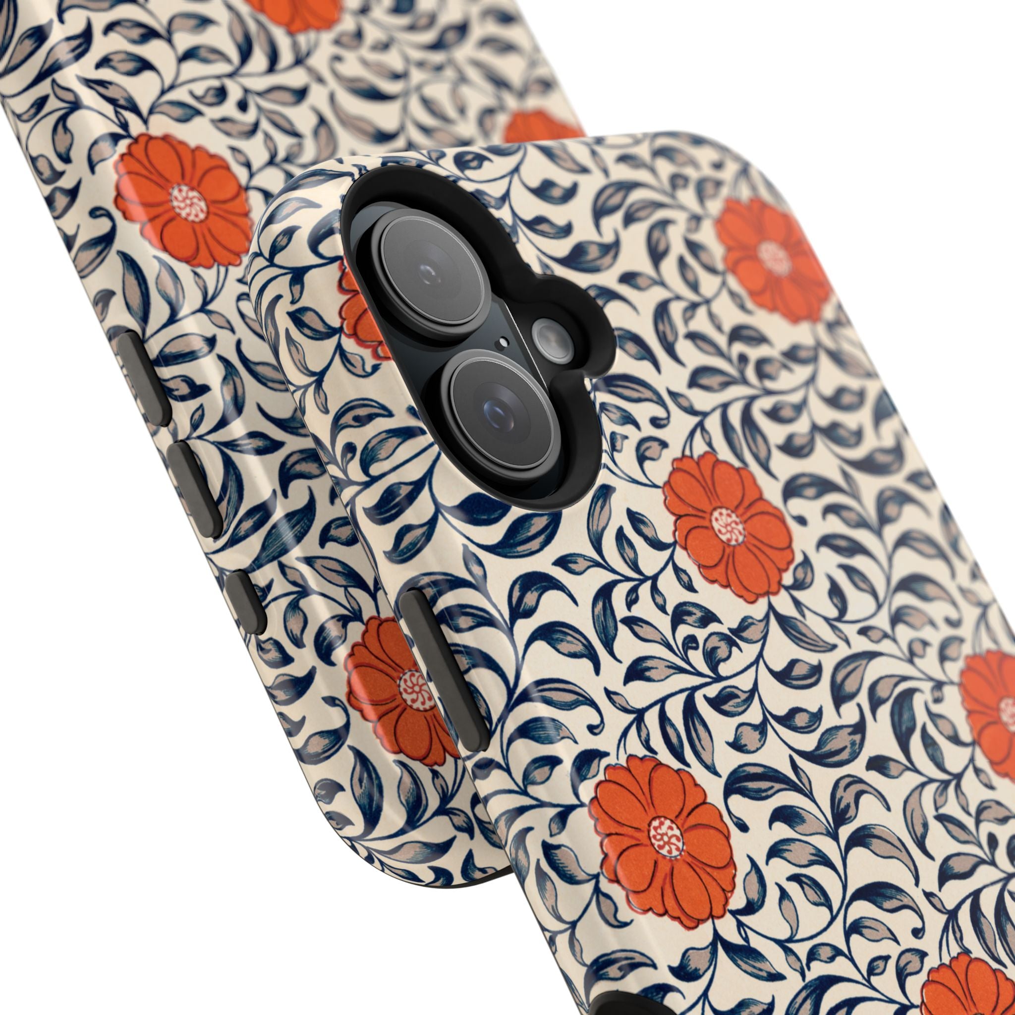 Floral Magnetic Case - iPhone 16 Cover